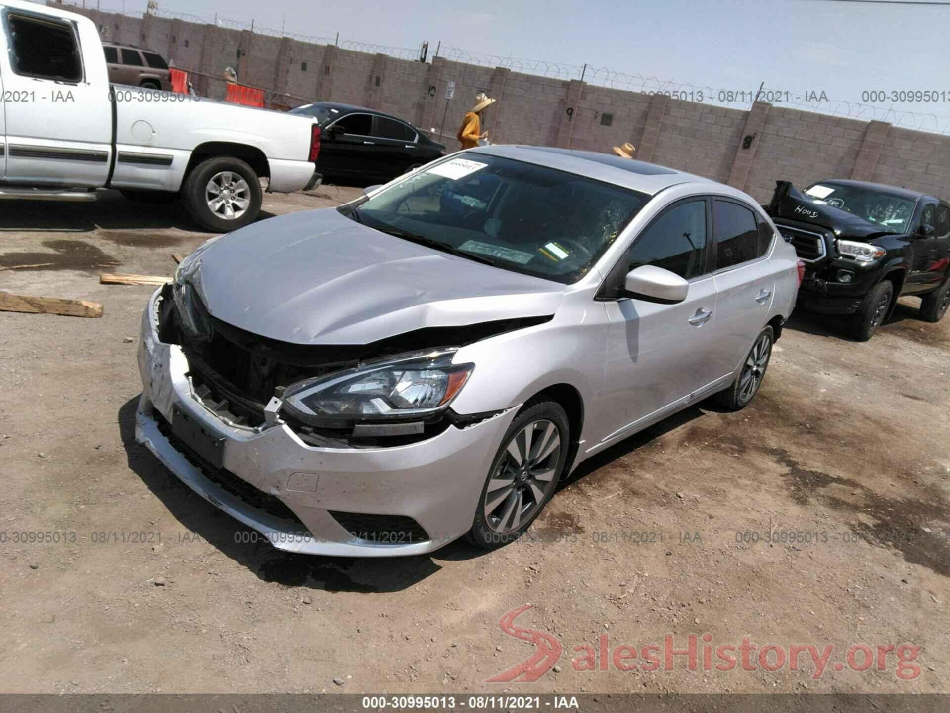 3N1AB7AP1KY330552 2019 NISSAN SENTRA