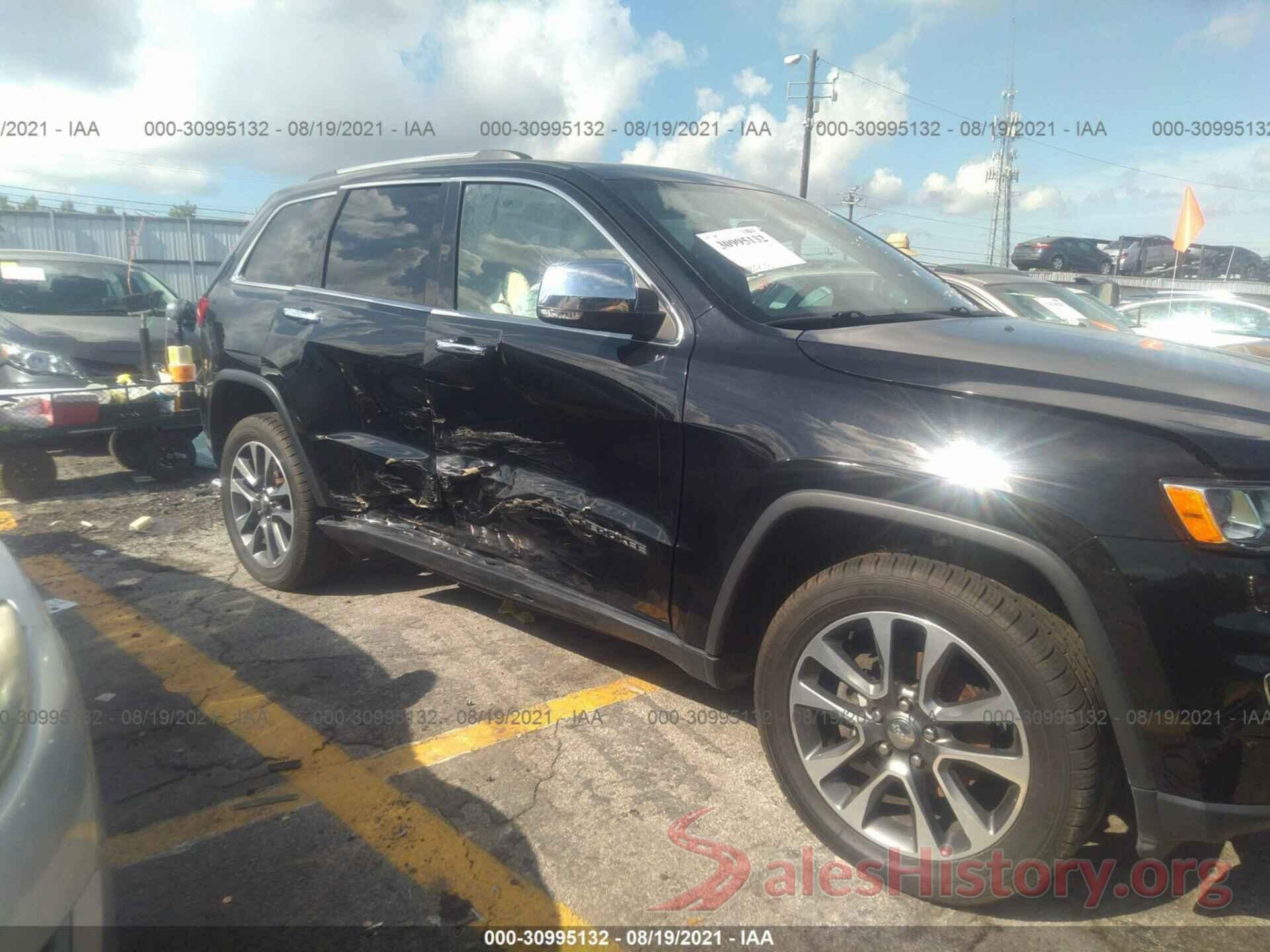 1C4RJFBG8JC144803 2018 JEEP GRAND CHEROKEE