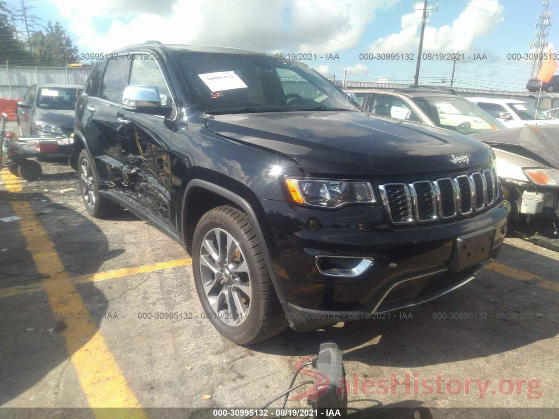 1C4RJFBG8JC144803 2018 JEEP GRAND CHEROKEE