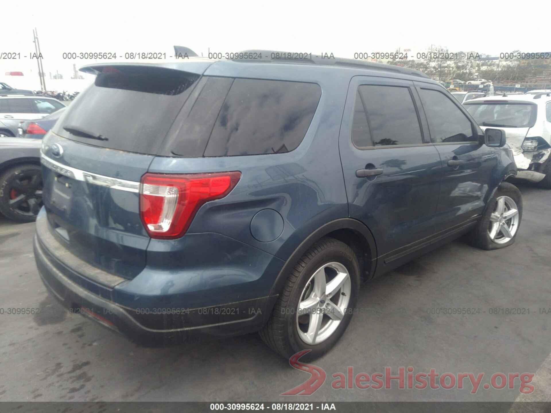 1FM5K7B88KGA42157 2019 FORD EXPLORER