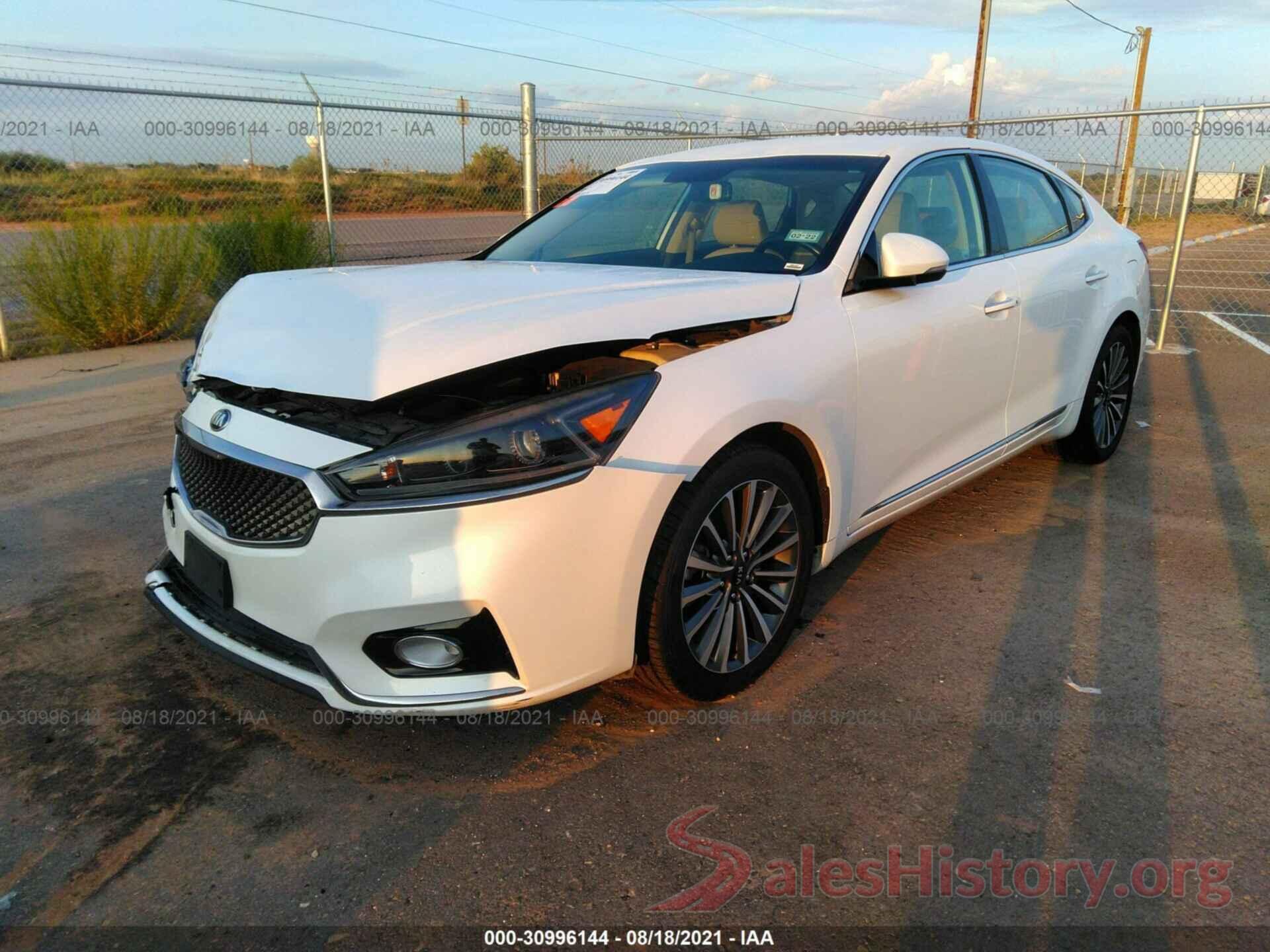 KNALB4J10J5119674 2018 KIA CADENZA