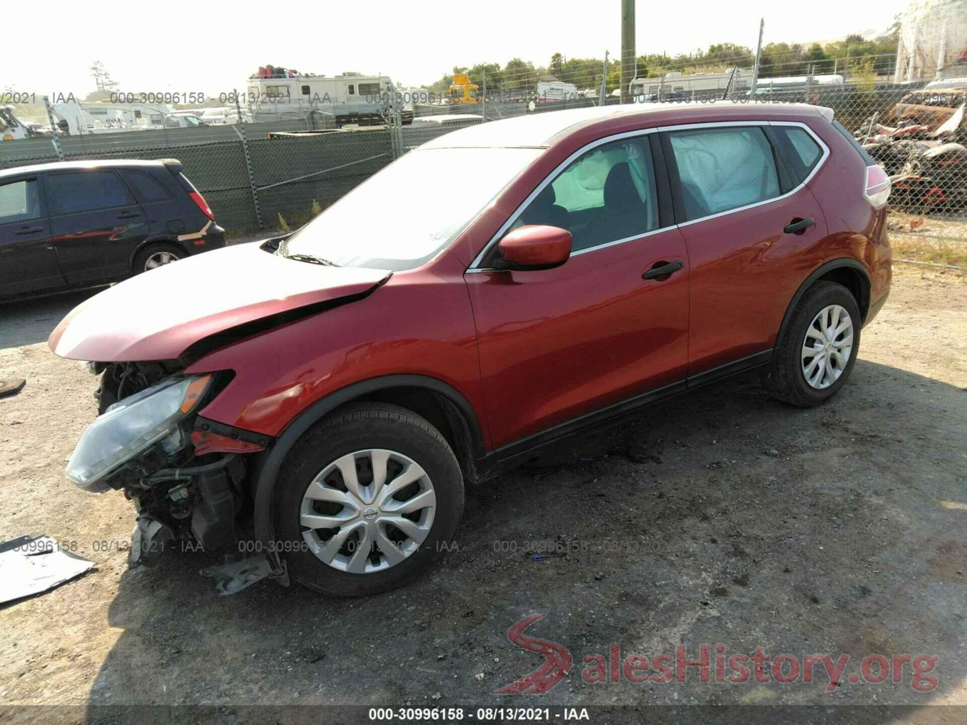 5N1AT2MT7GC771037 2016 NISSAN ROGUE