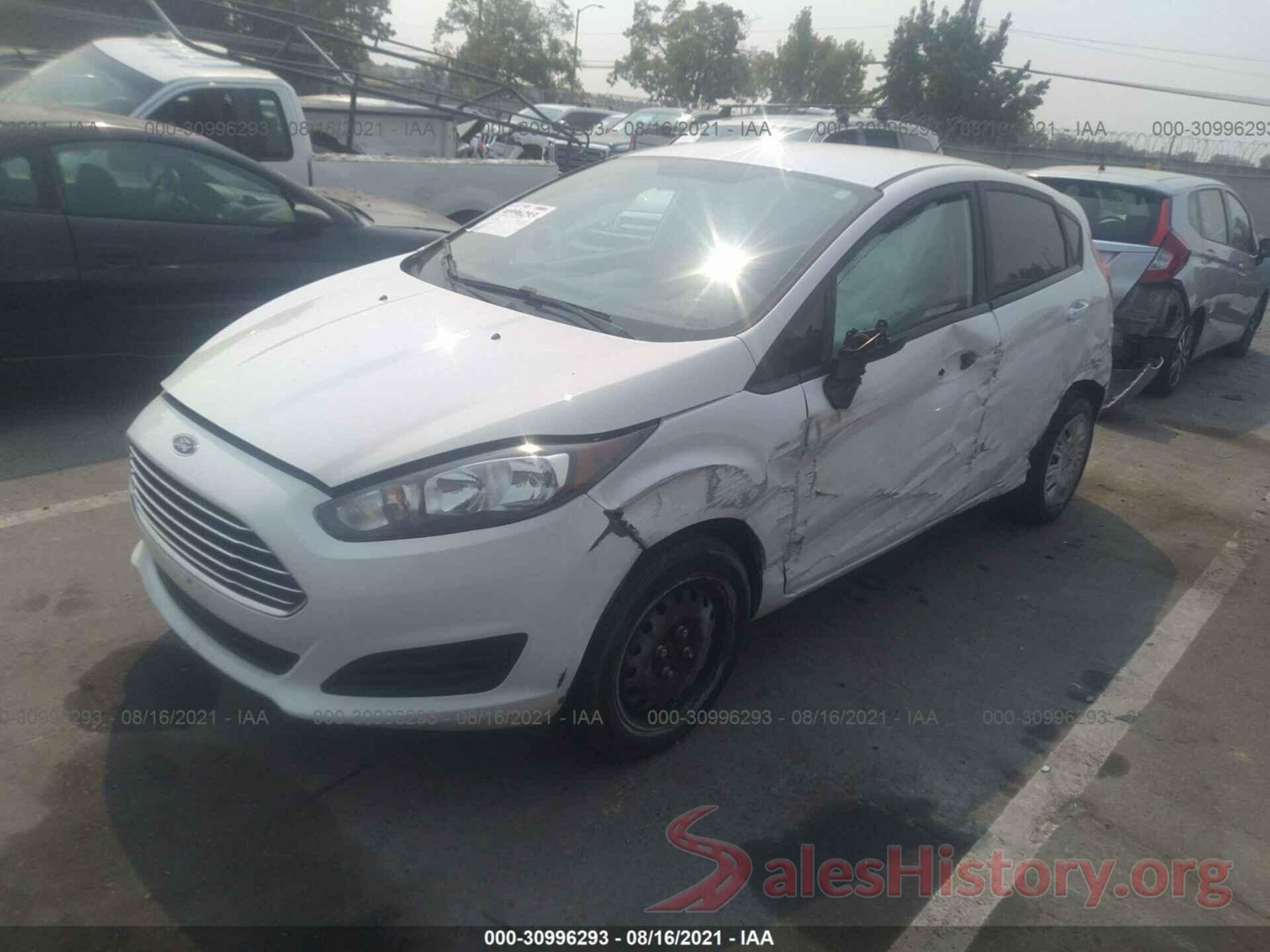 3FADP4TJ5HM170393 2017 FORD FIESTA