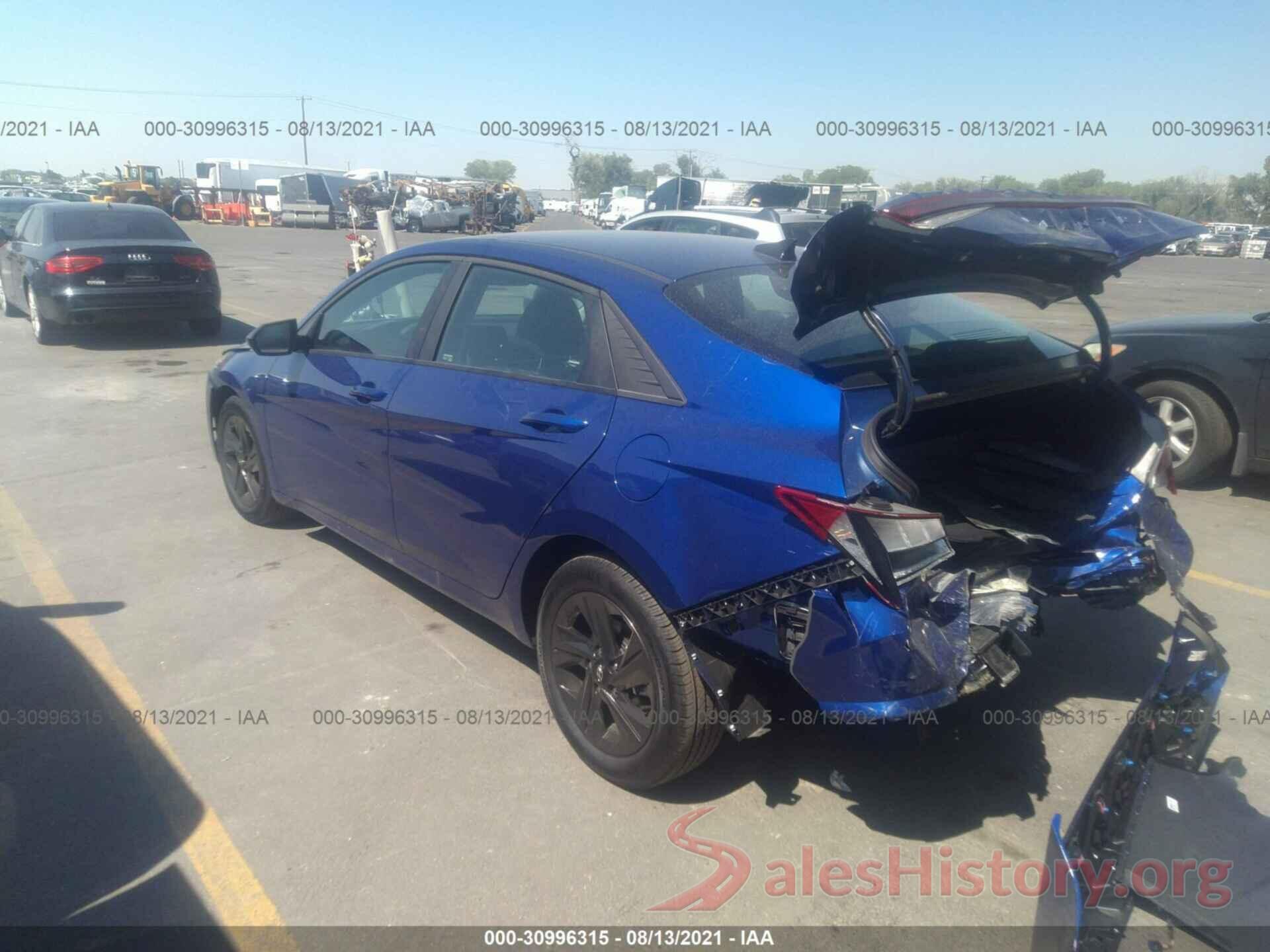 KMHLS4AG7MU210843 2021 HYUNDAI ELANTRA