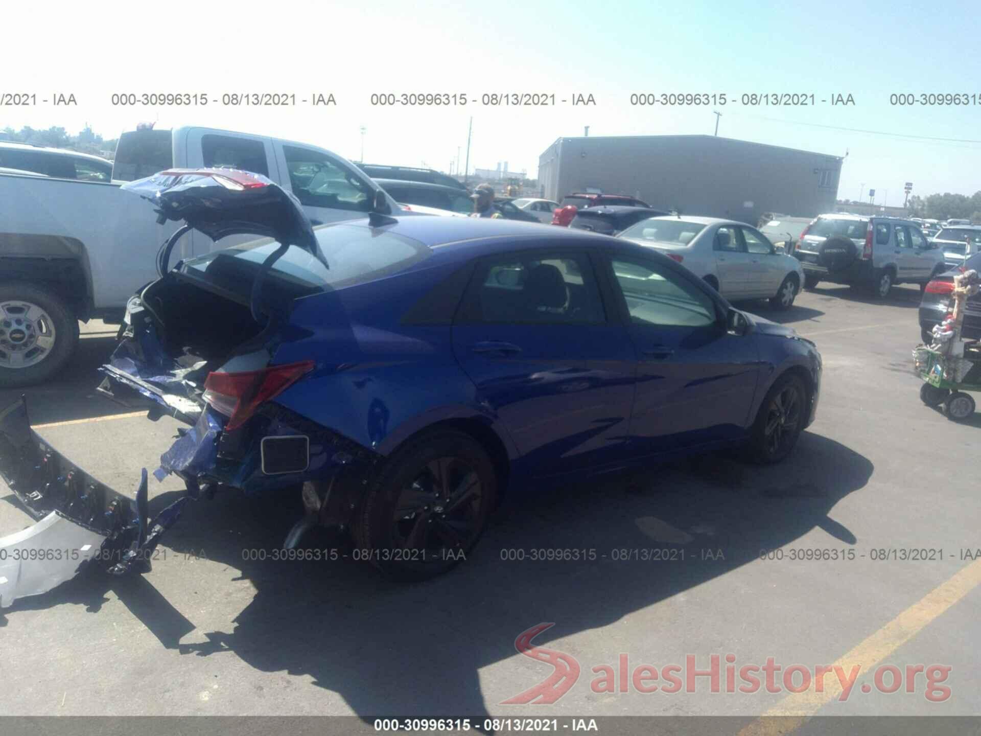 KMHLS4AG7MU210843 2021 HYUNDAI ELANTRA