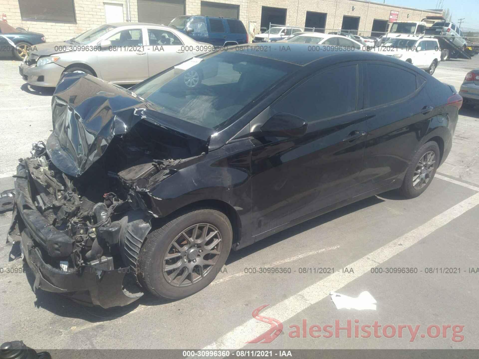 5NPDH4AEXGH759733 2016 HYUNDAI ELANTRA