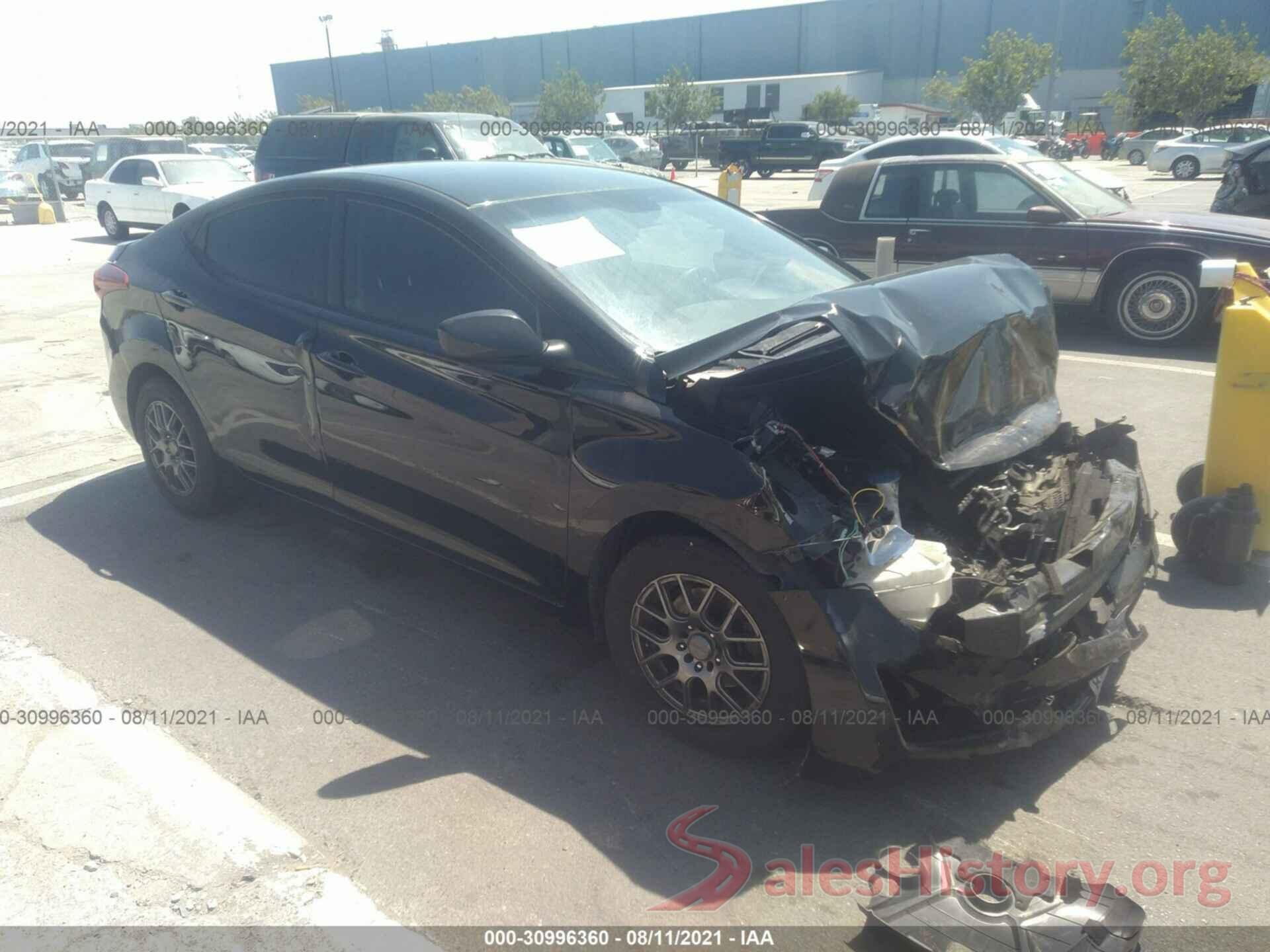 5NPDH4AEXGH759733 2016 HYUNDAI ELANTRA