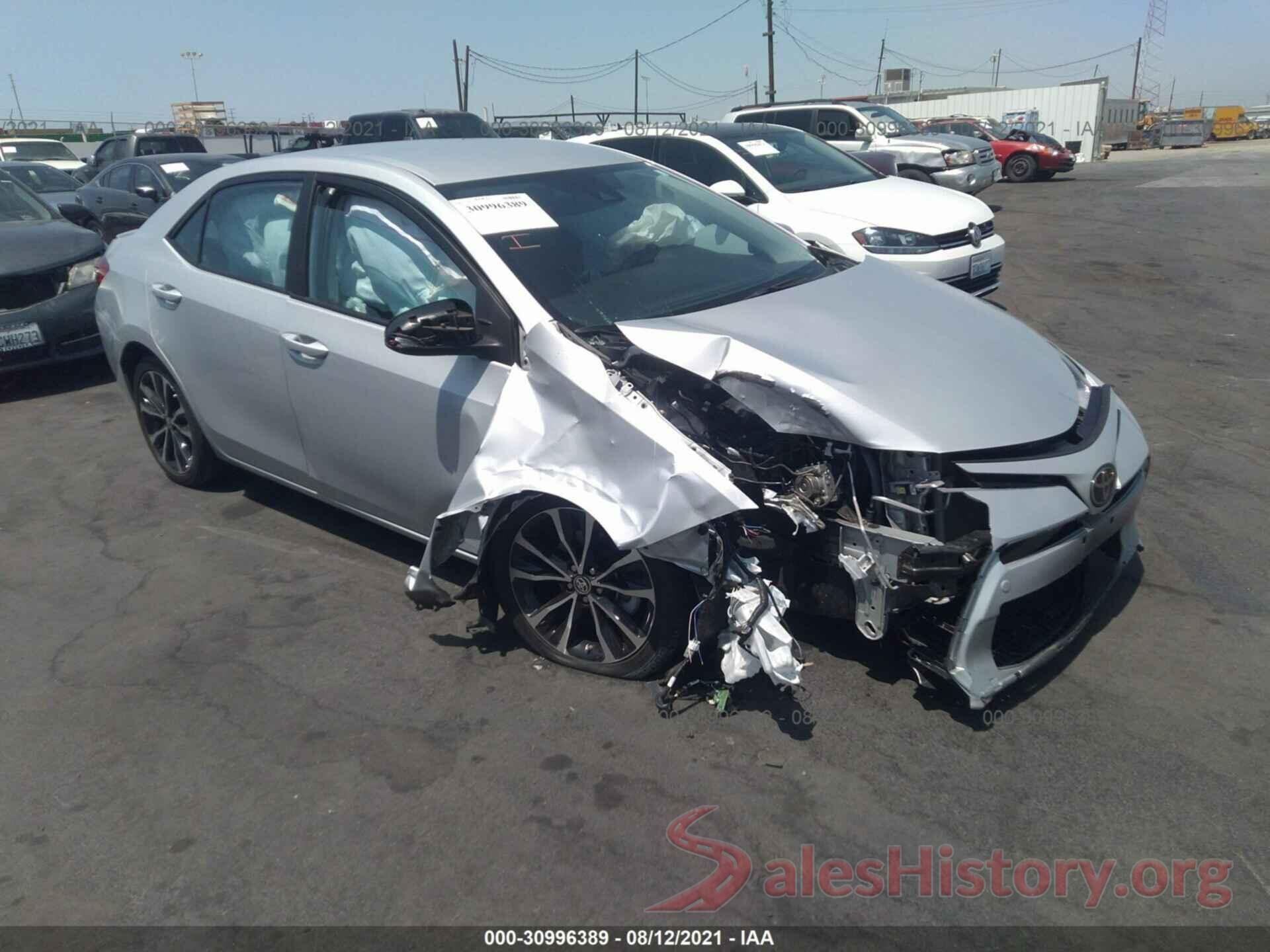 2T1BURHE3KC128615 2019 TOYOTA COROLLA