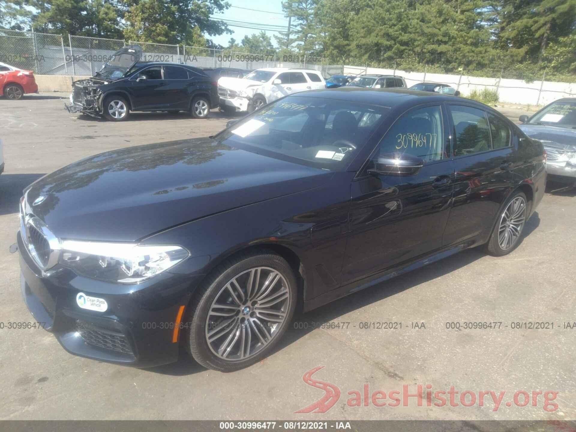 WBAJB1C56KB376511 2019 BMW 5 SERIES