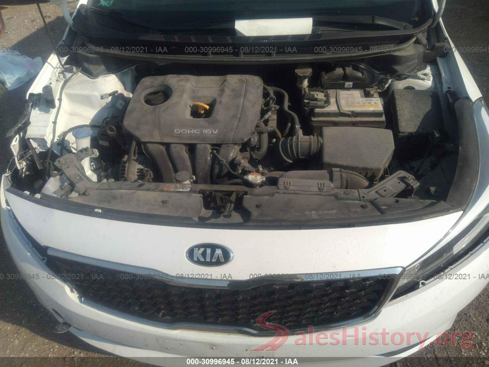 3KPFL4A76JE164365 2018 KIA FORTE