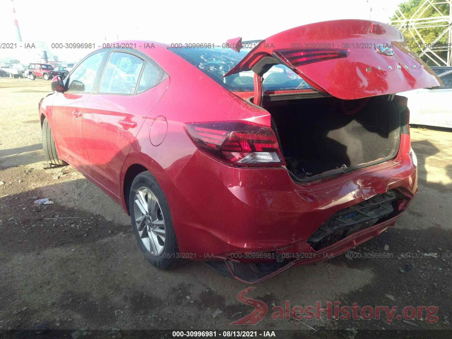 5NPD84LF1KH481089 2019 HYUNDAI ELANTRA