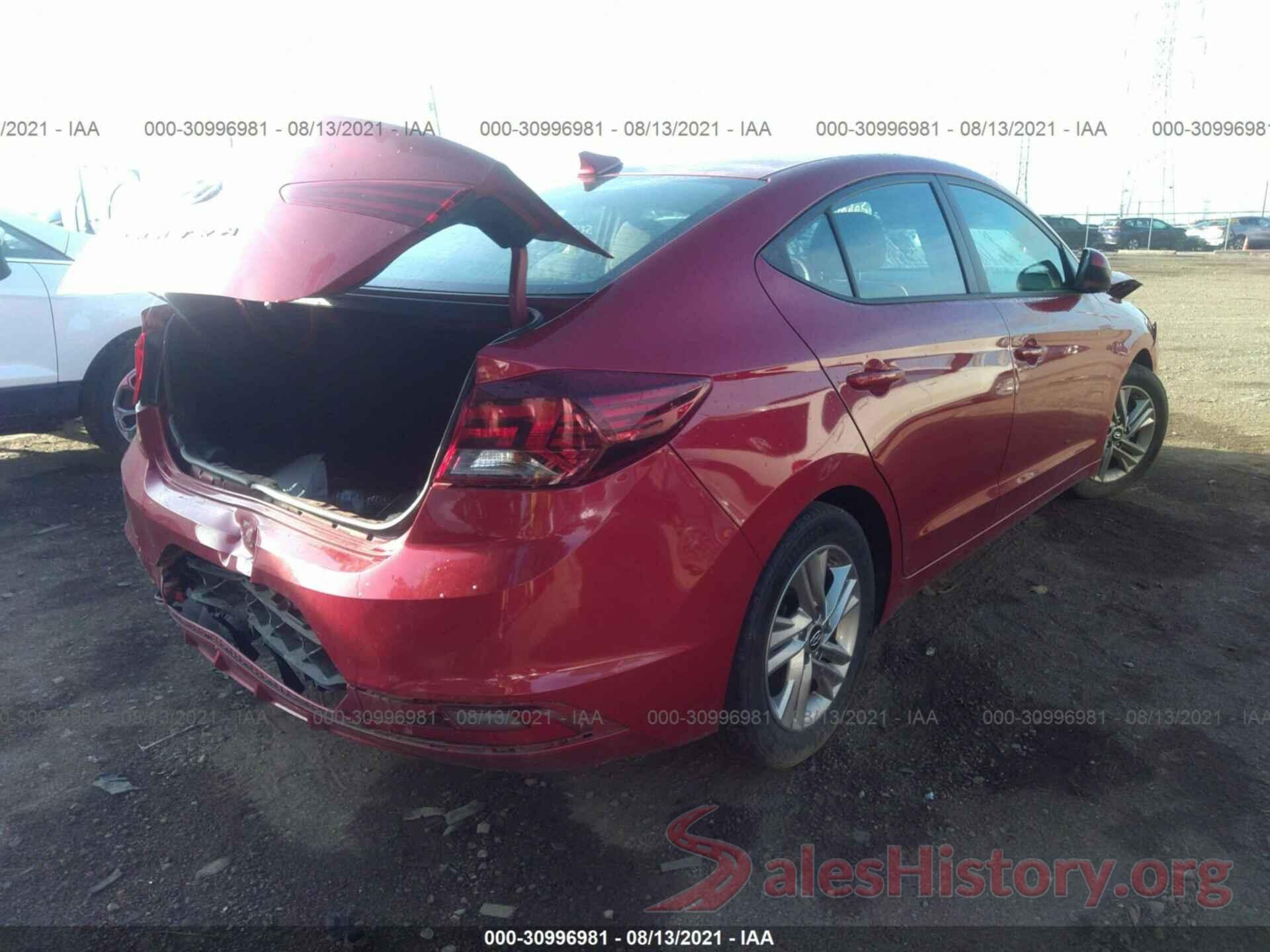 5NPD84LF1KH481089 2019 HYUNDAI ELANTRA