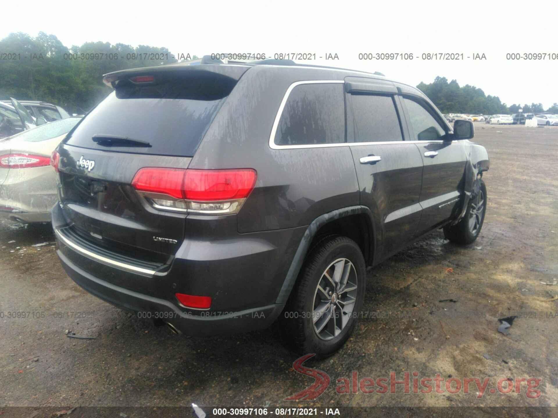 1C4RJFBG7HC604270 2017 JEEP GRAND CHEROKEE