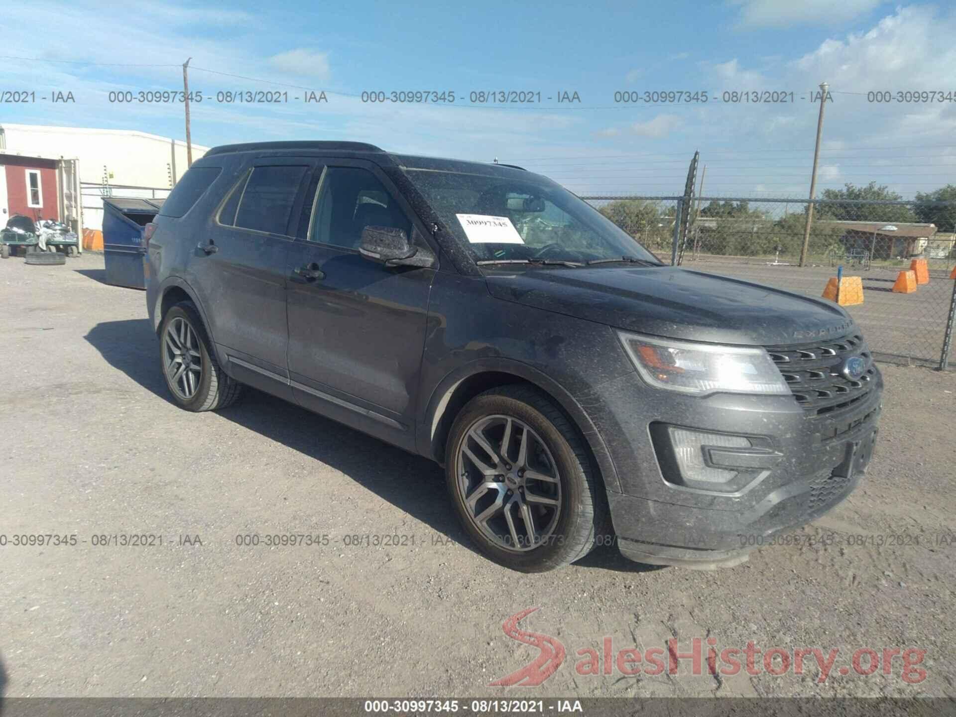 1FM5K8GT7HGE22568 2017 FORD EXPLORER