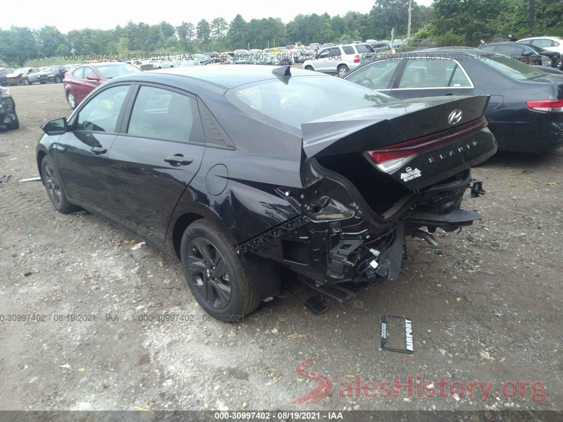 KMHLM4AG3MU091764 2021 HYUNDAI ELANTRA