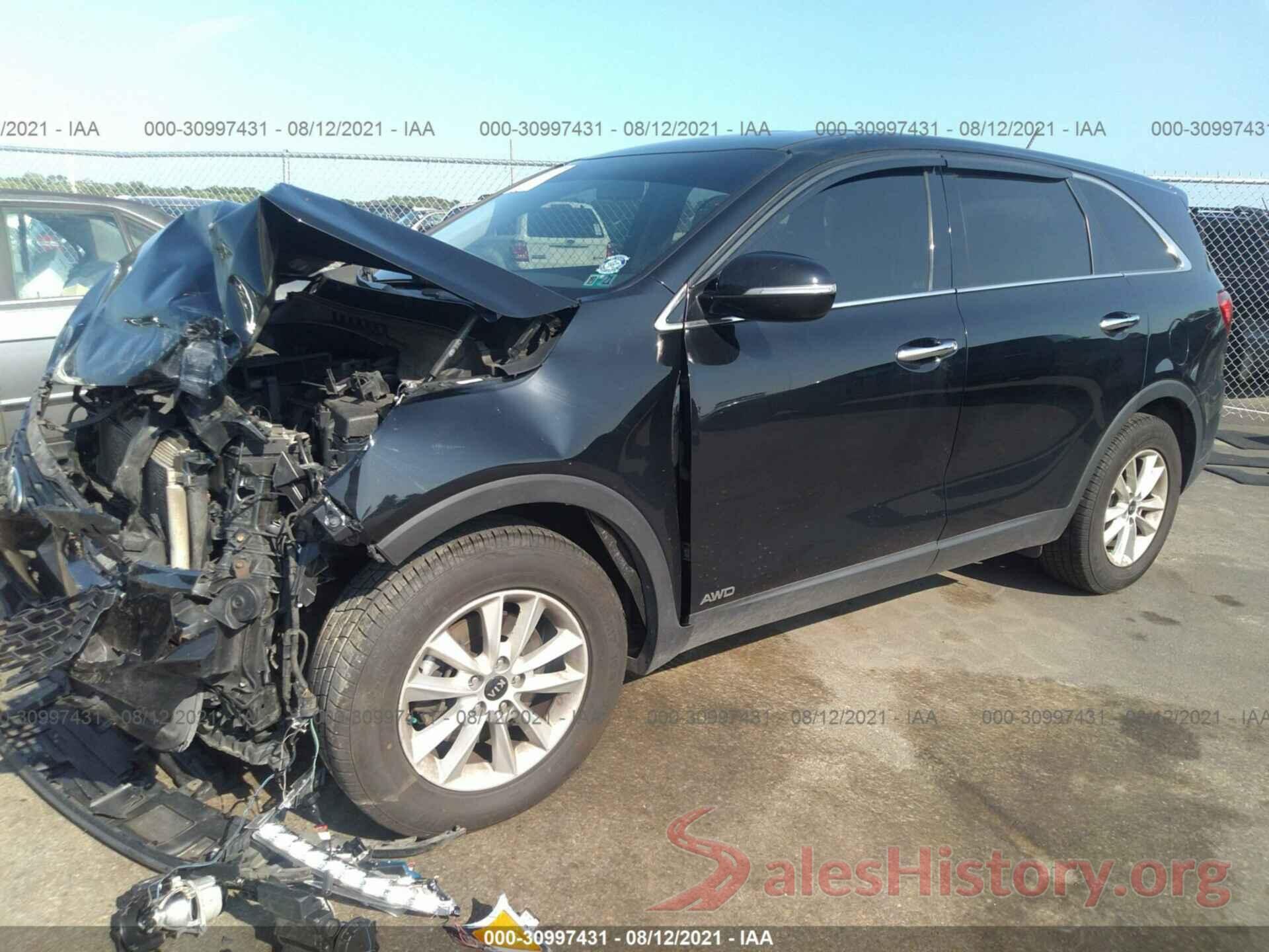 5XYPGDA39KG479140 2019 KIA SORENTO