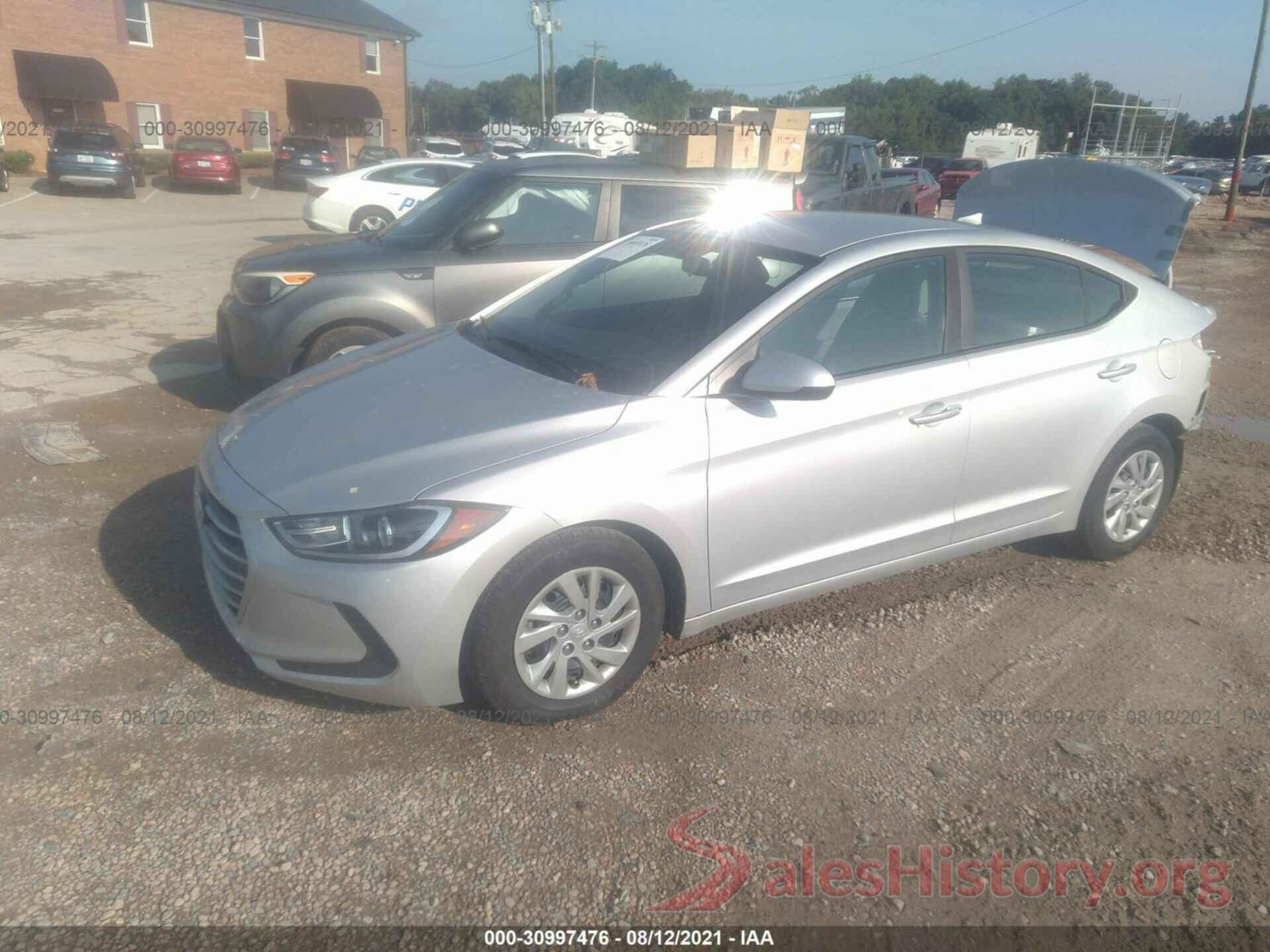 KMHD74LF5HU096342 2017 HYUNDAI ELANTRA