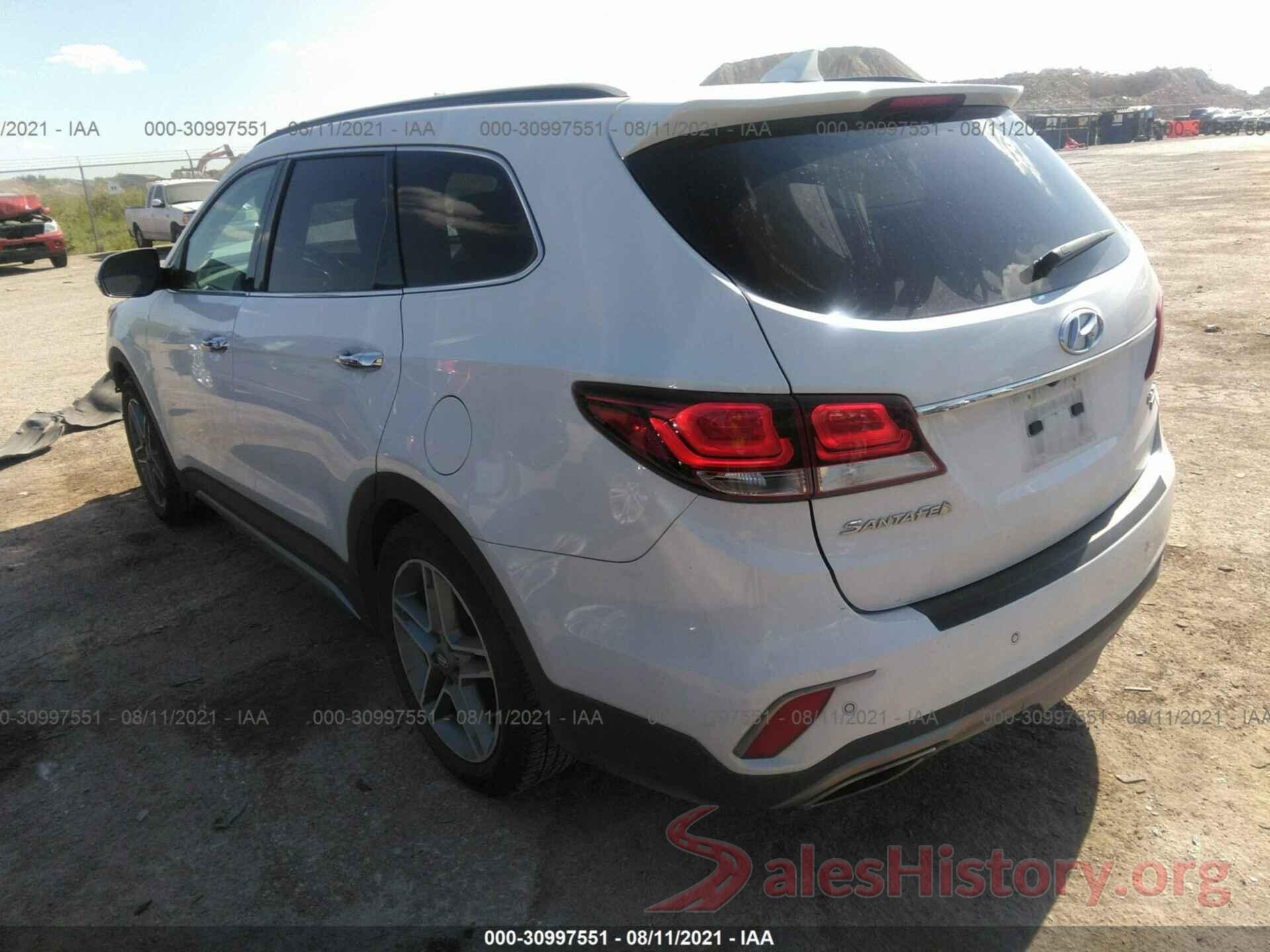 KM8SR4HF8HU235342 2017 HYUNDAI SANTA FE