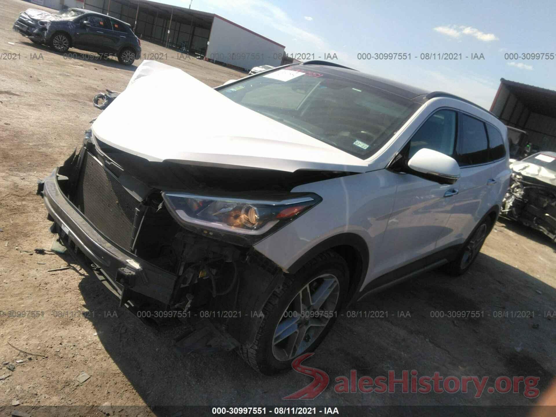 KM8SR4HF8HU235342 2017 HYUNDAI SANTA FE