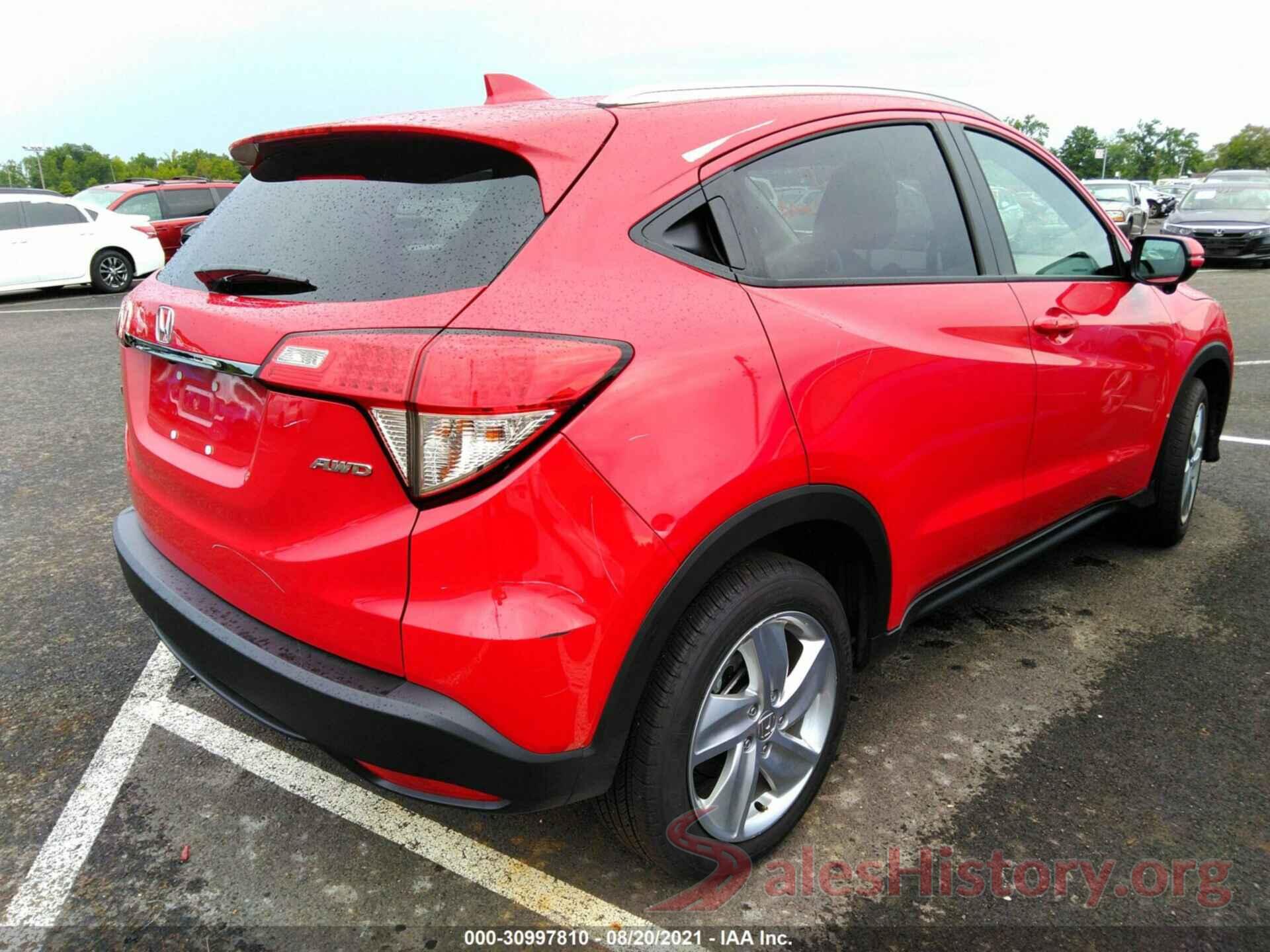 3CZRU6H59LM735165 2020 HONDA HR-V