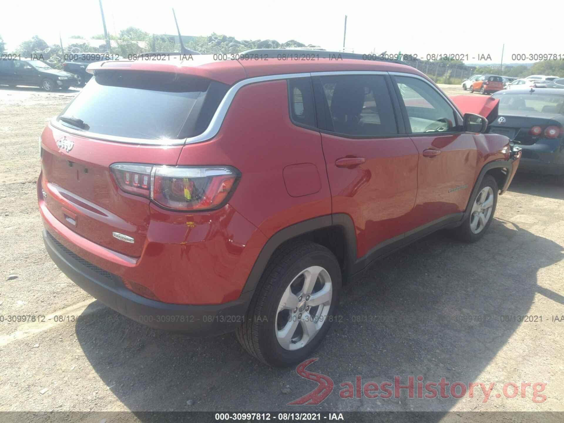 3C4NJDBB0KT801204 2019 JEEP COMPASS