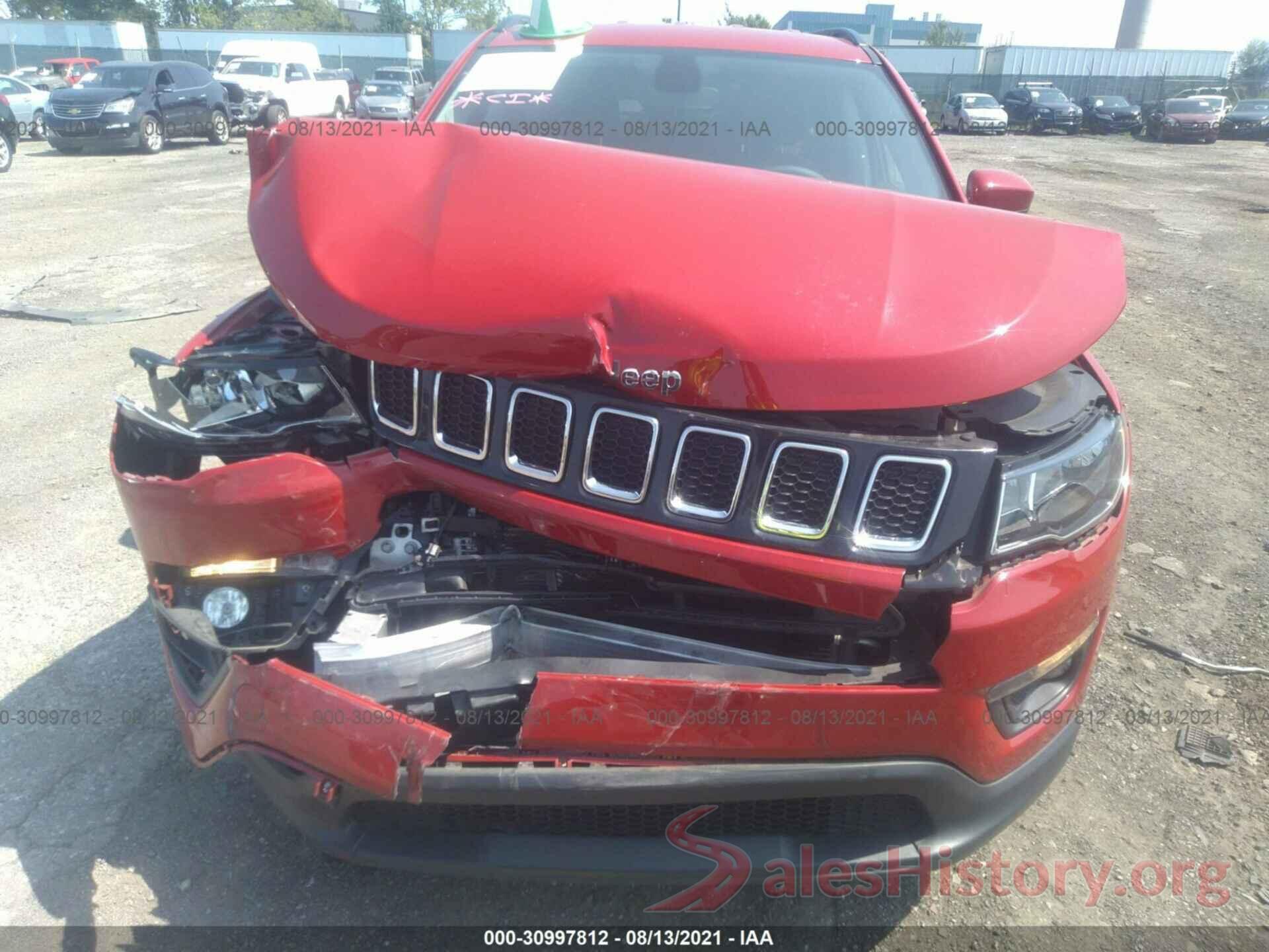 3C4NJDBB0KT801204 2019 JEEP COMPASS