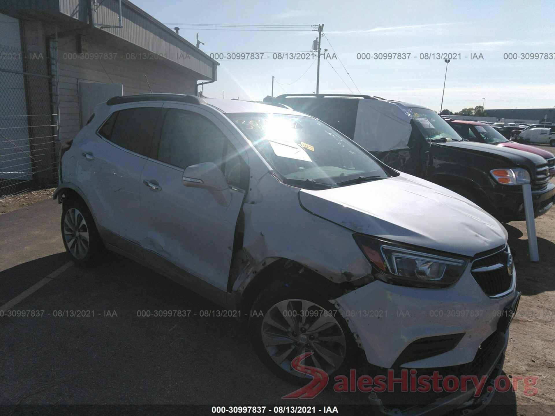 KL4CJASBXJB659072 2018 BUICK ENCORE