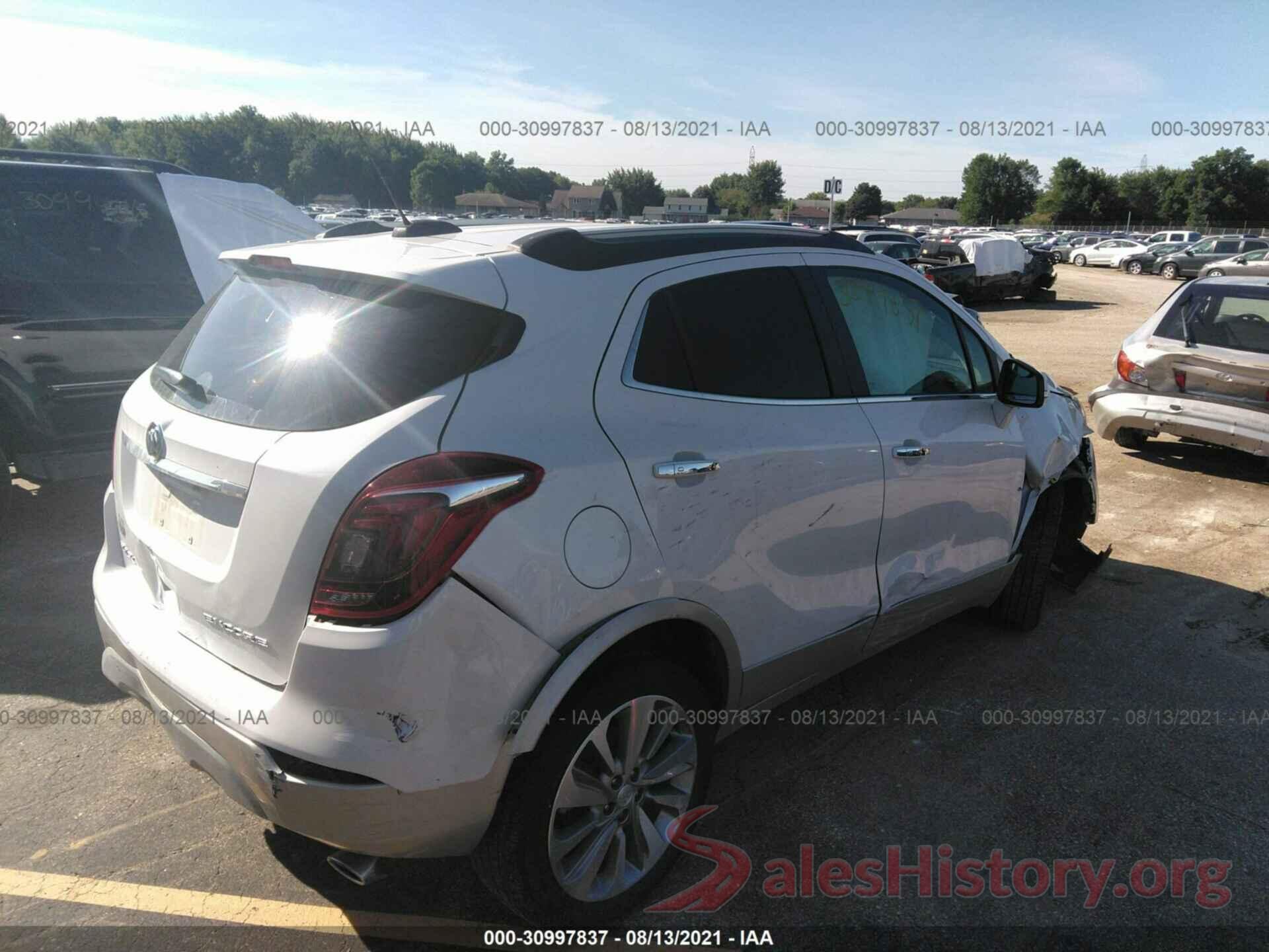 KL4CJASBXJB659072 2018 BUICK ENCORE