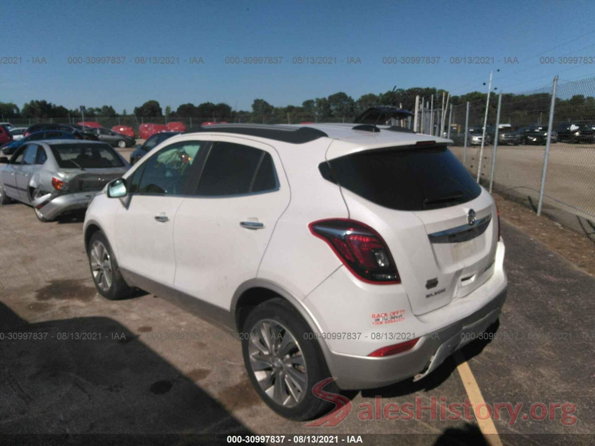 KL4CJASBXJB659072 2018 BUICK ENCORE