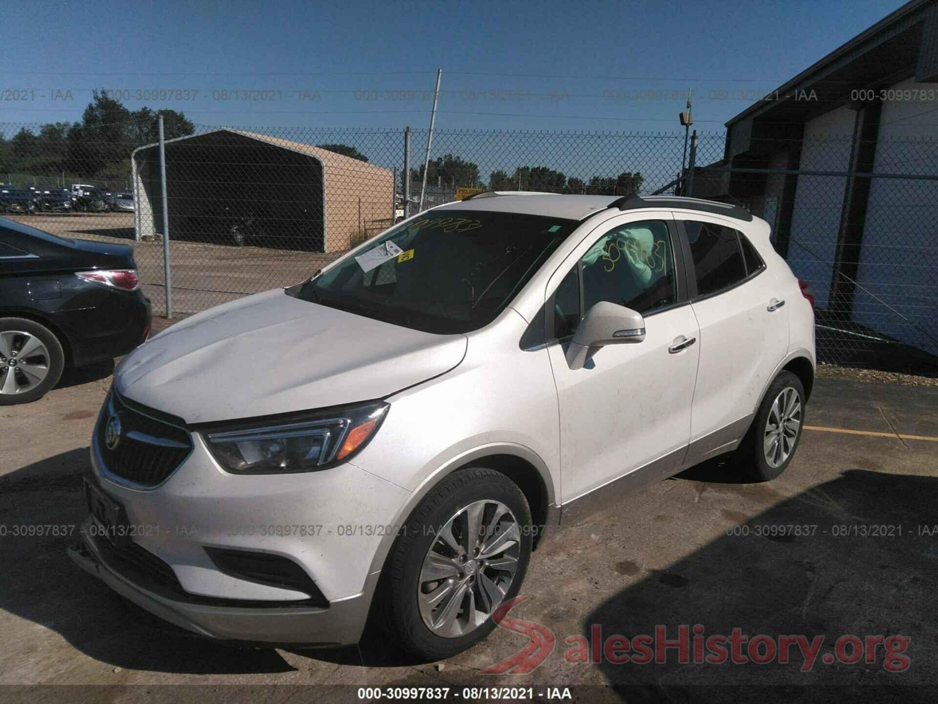 KL4CJASBXJB659072 2018 BUICK ENCORE