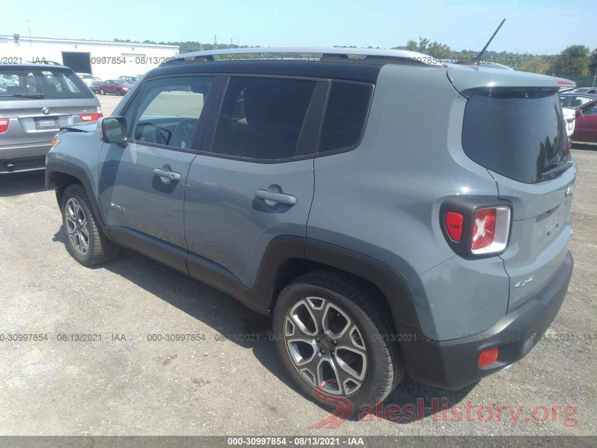 ZACCJBDB1HPF70872 2017 JEEP RENEGADE