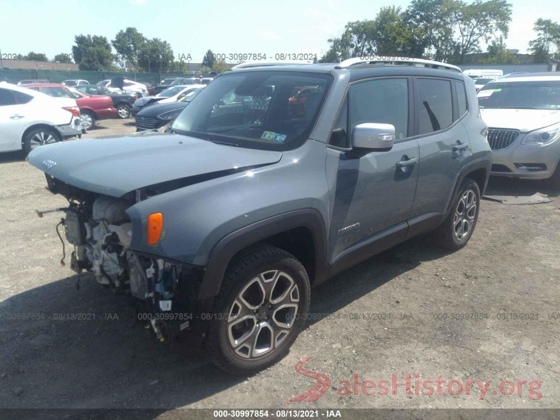 ZACCJBDB1HPF70872 2017 JEEP RENEGADE