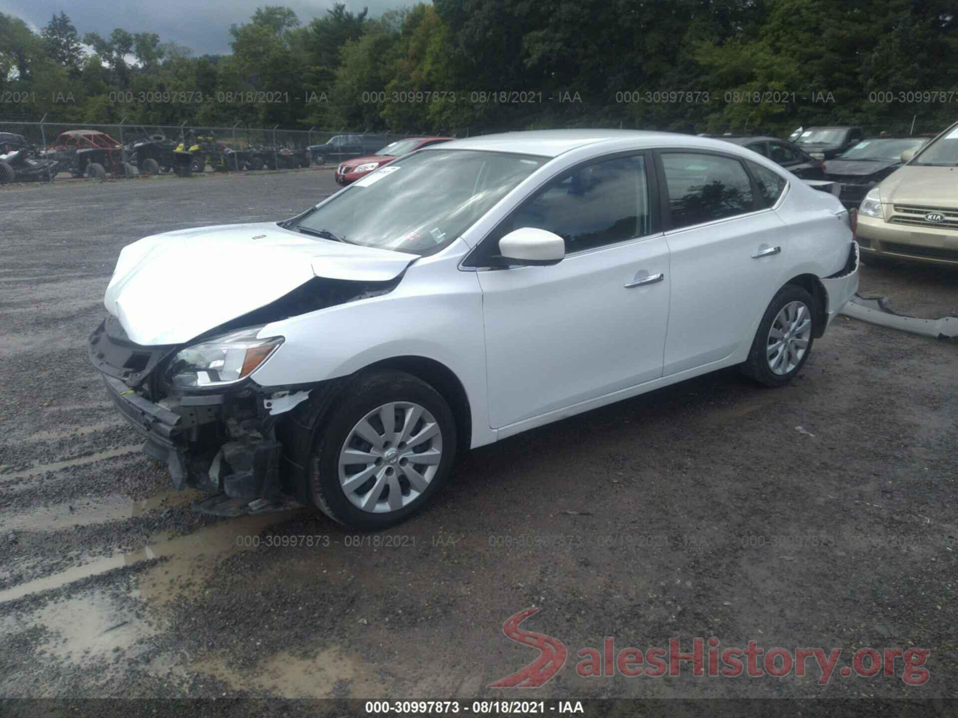 3N1AB7AP8GY209105 2016 NISSAN SENTRA