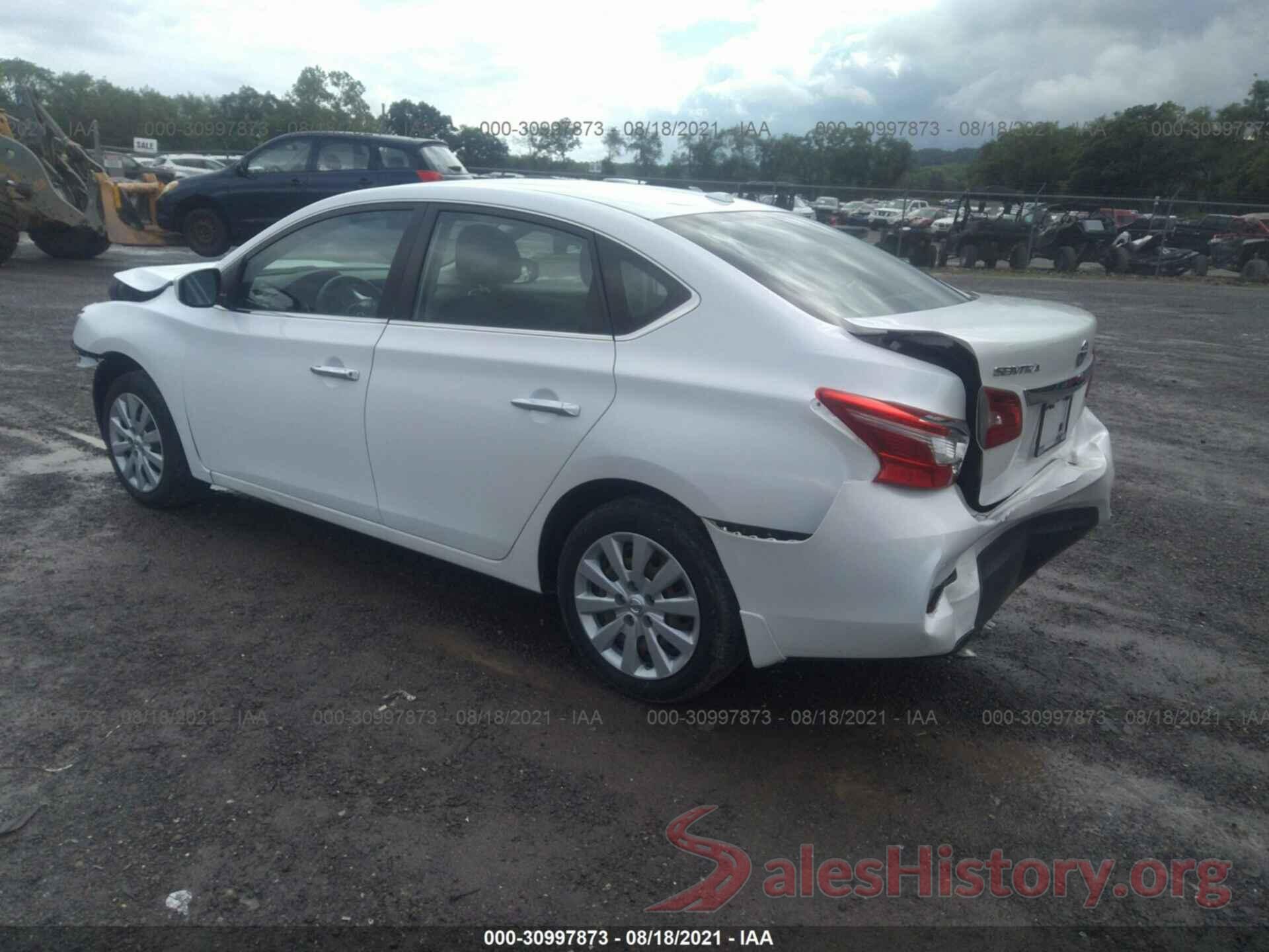 3N1AB7AP8GY209105 2016 NISSAN SENTRA