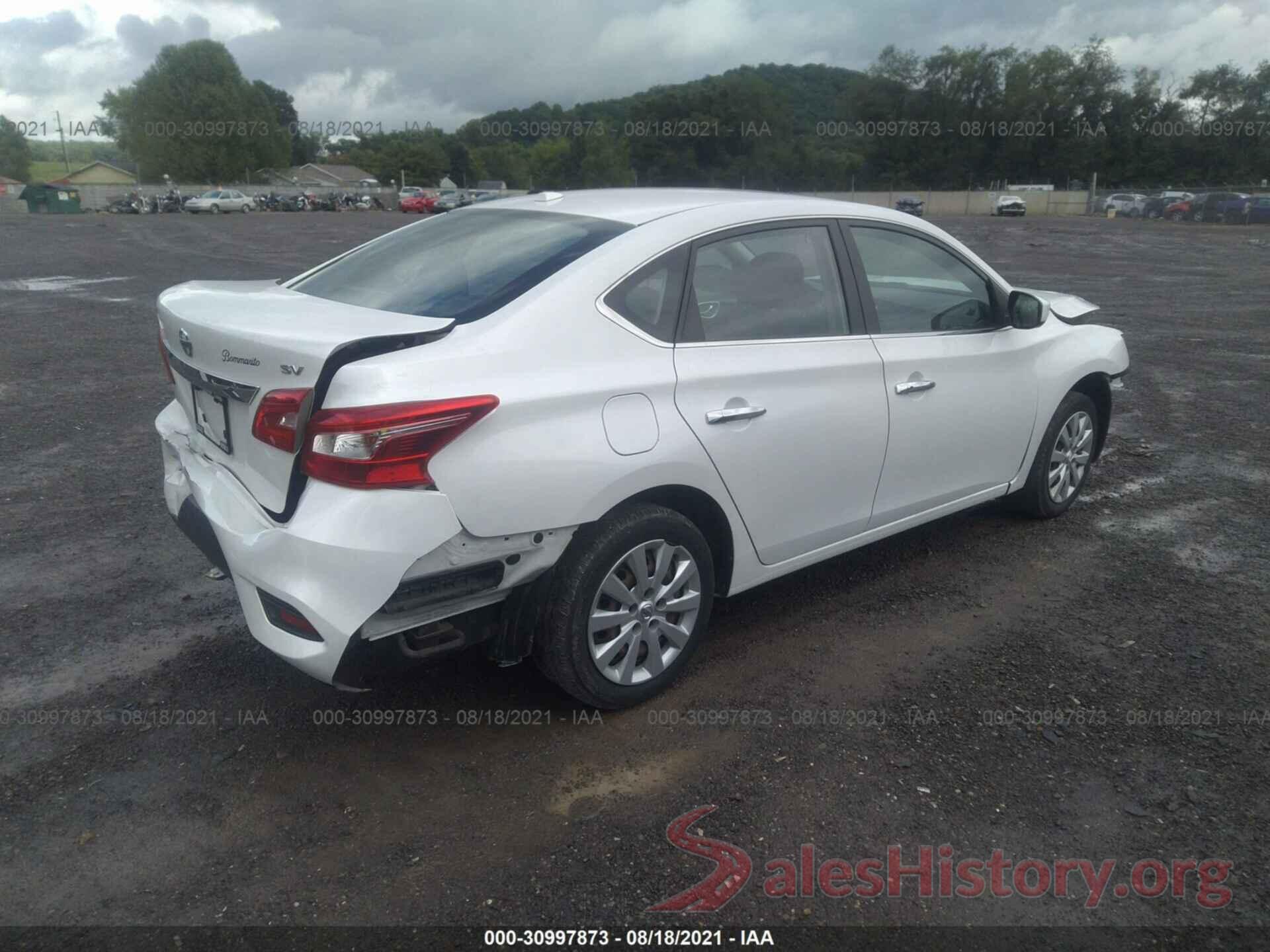 3N1AB7AP8GY209105 2016 NISSAN SENTRA