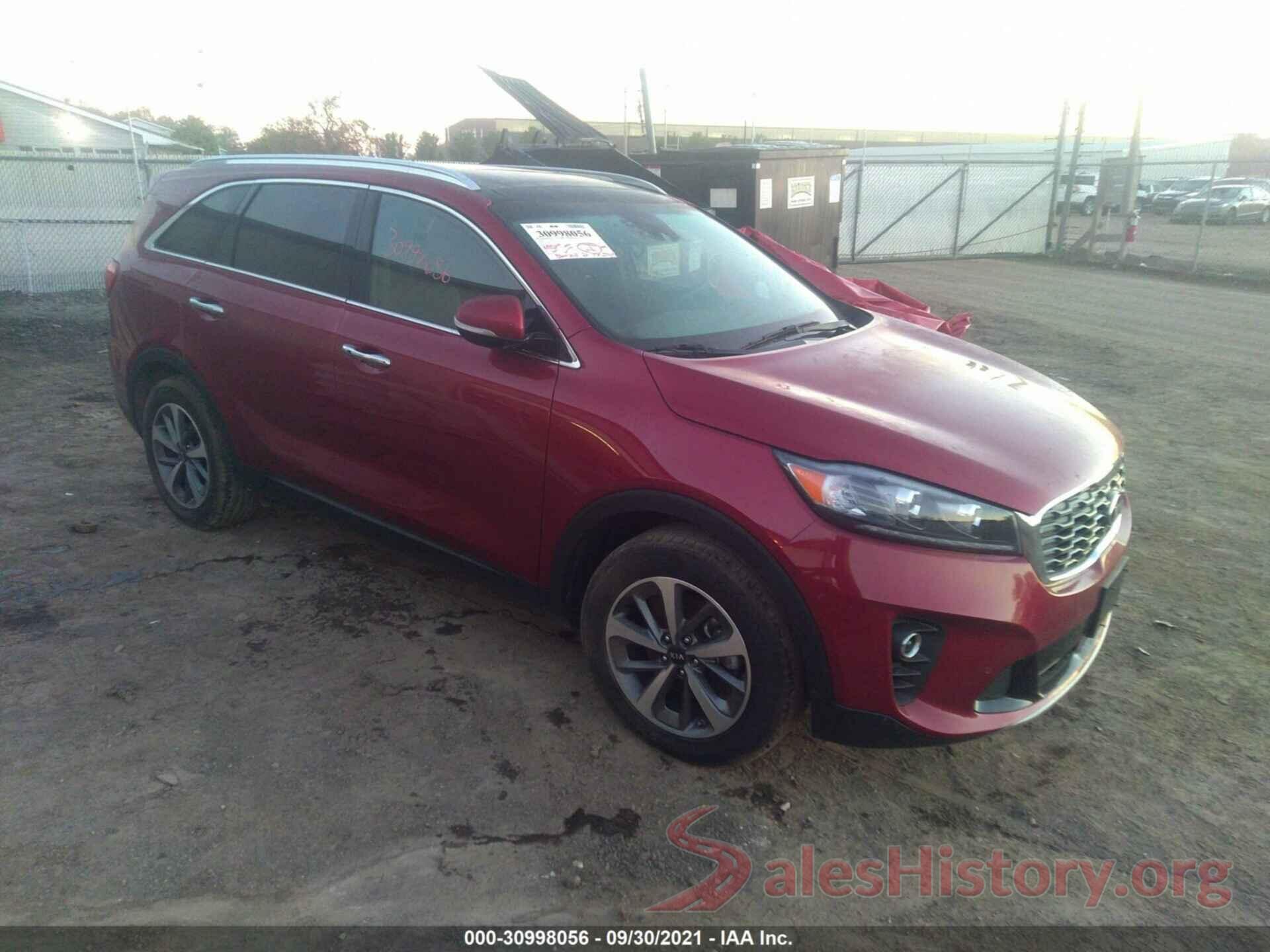 5XYPH4A51KG472200 2019 KIA SORENTO