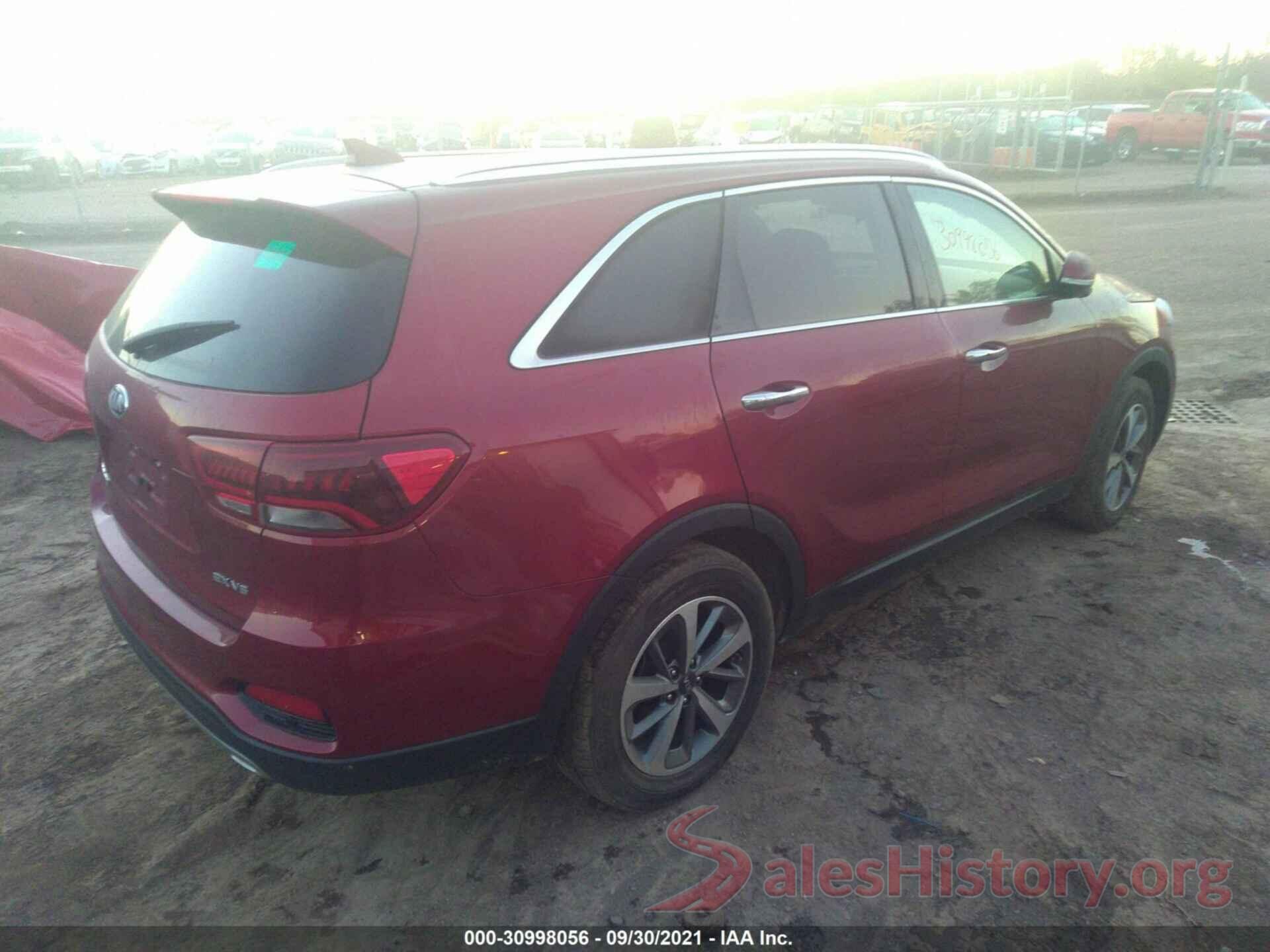 5XYPH4A51KG472200 2019 KIA SORENTO