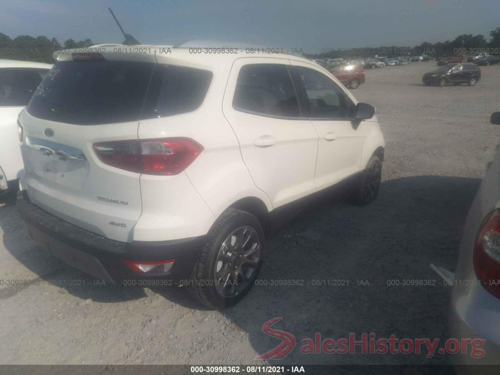 MAJ6S3KL5MC411708 2021 FORD ECOSPORT