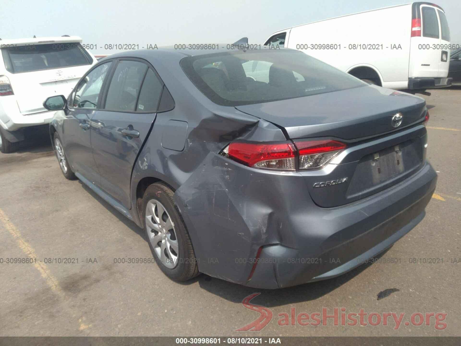 5YFEPMAE4MP246130 2021 TOYOTA COROLLA