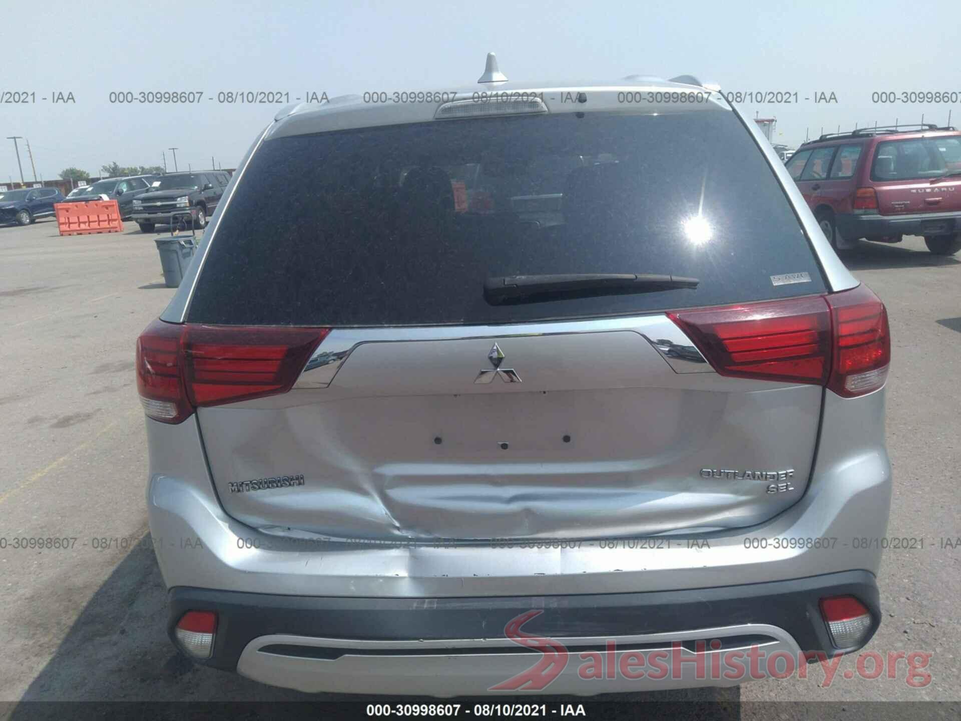 JA4AZ3A38KZ019764 2019 MITSUBISHI OUTLANDER