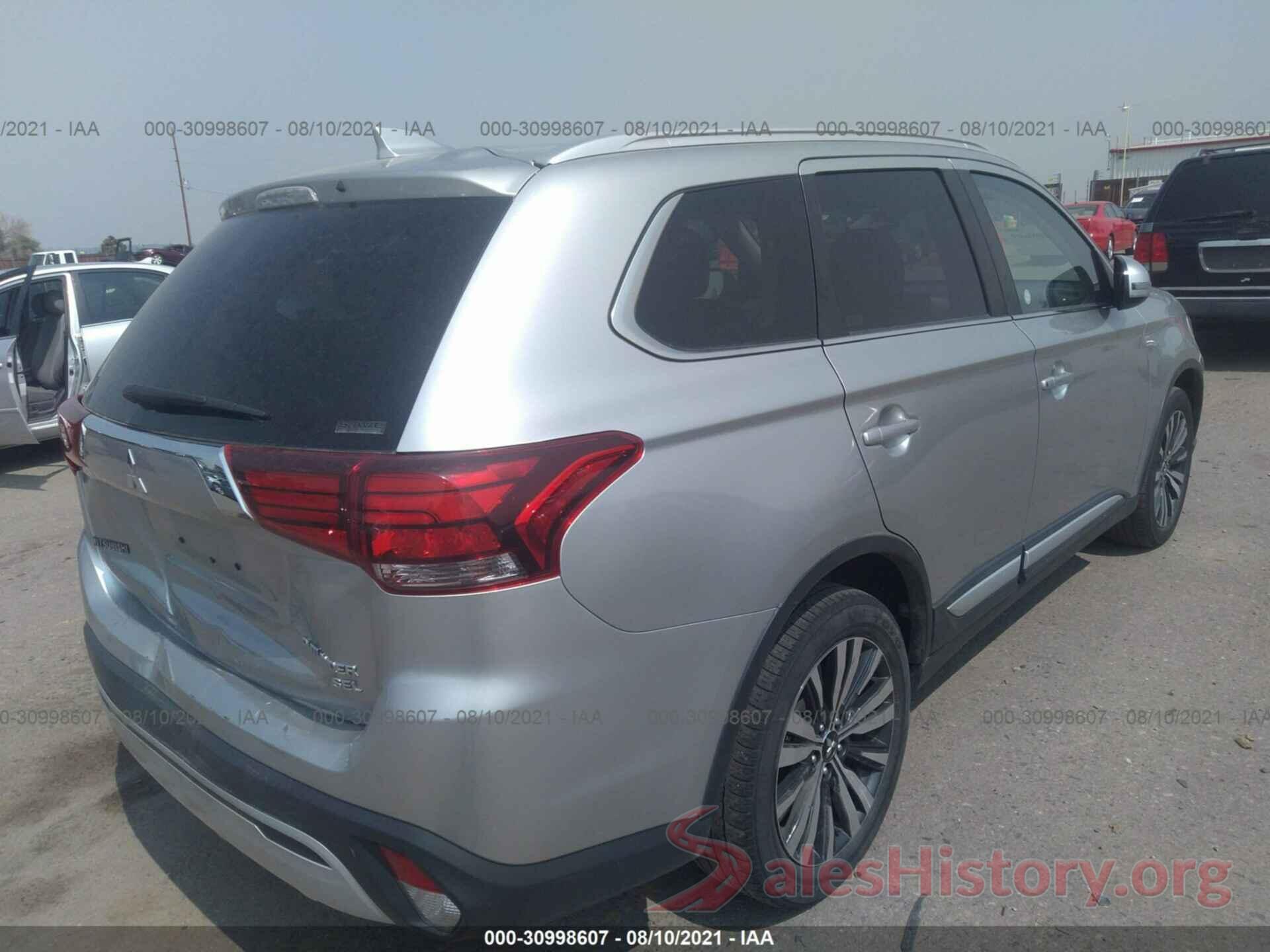 JA4AZ3A38KZ019764 2019 MITSUBISHI OUTLANDER