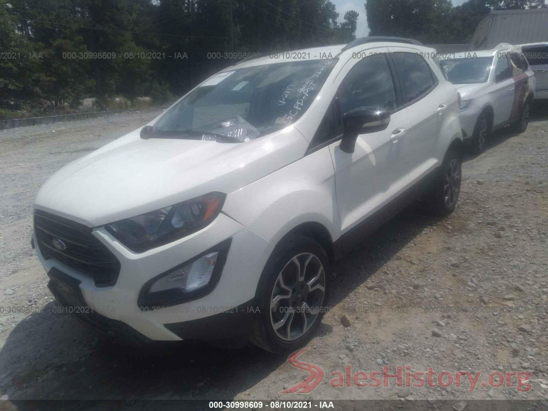 MAJ6S3JL5LC362817 2020 FORD ECOSPORT