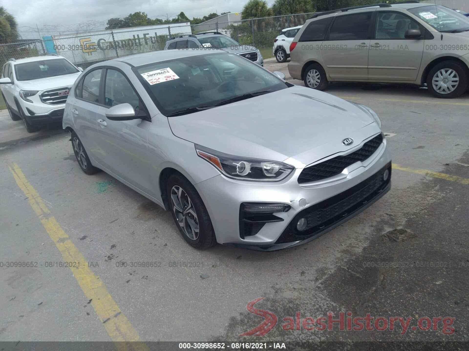 3KPF24AD4LE194816 2020 KIA FORTE