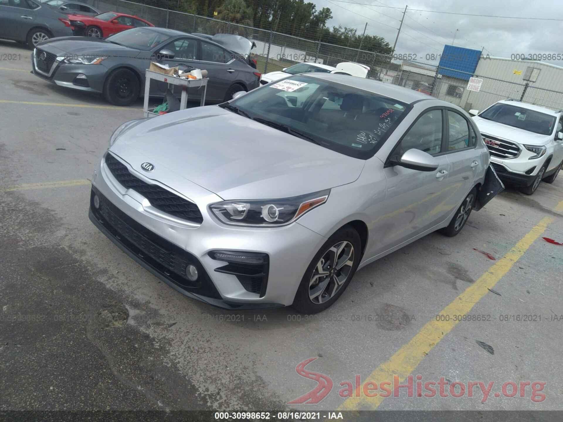 3KPF24AD4LE194816 2020 KIA FORTE