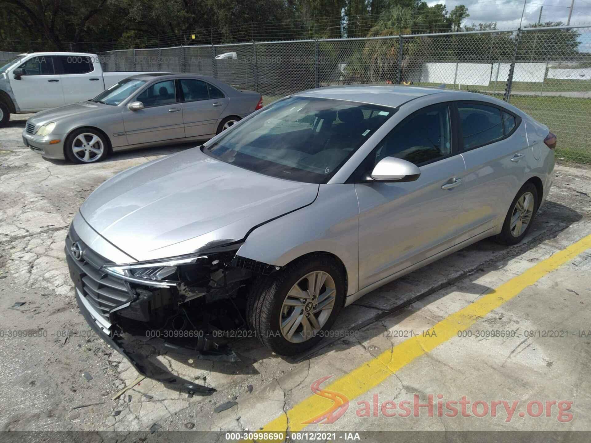 5NPD84LF8KH459011 2019 HYUNDAI ELANTRA