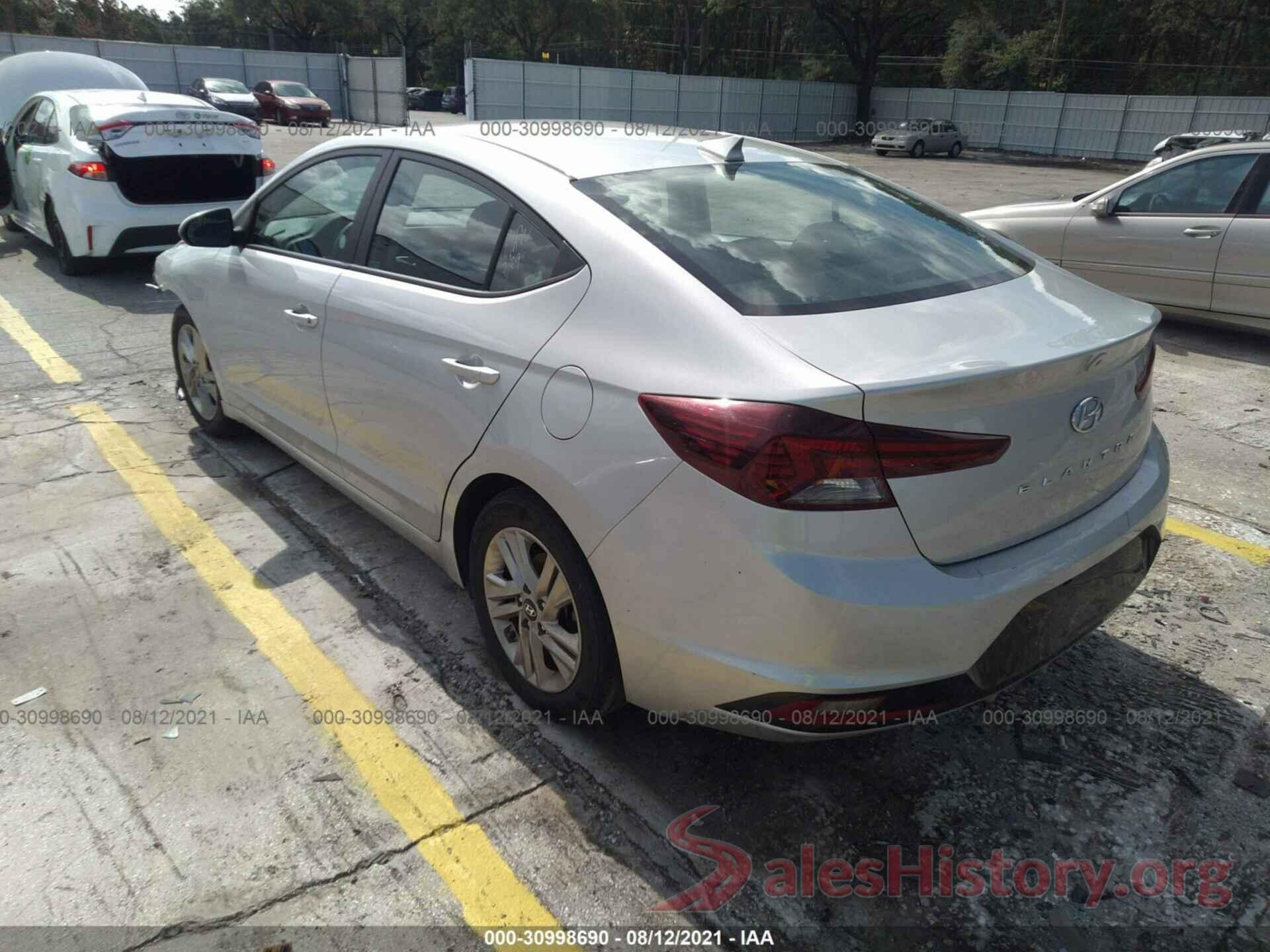 5NPD84LF8KH459011 2019 HYUNDAI ELANTRA