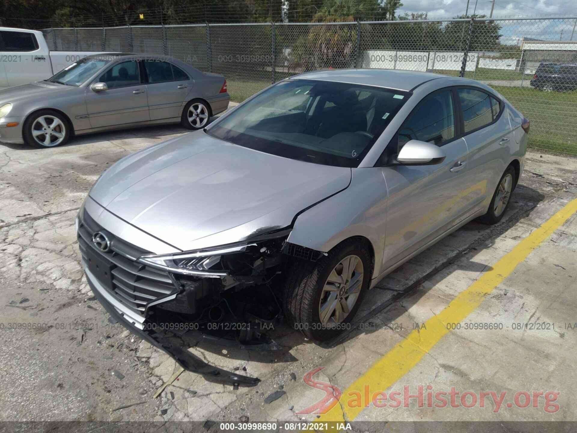 5NPD84LF8KH459011 2019 HYUNDAI ELANTRA