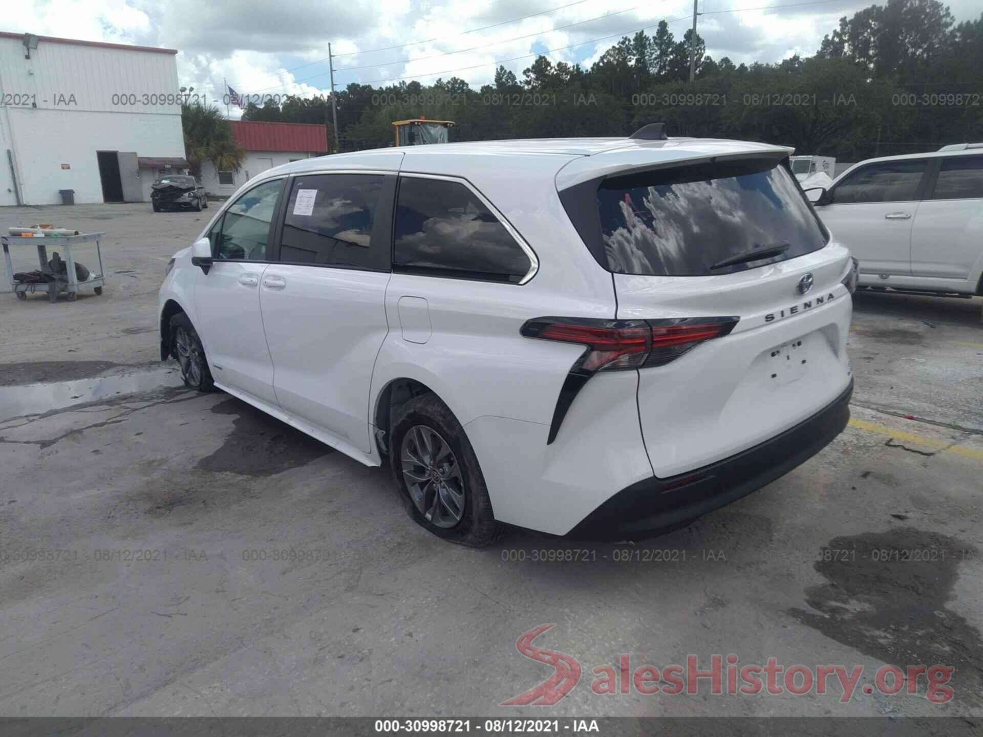 5TDKRKEC5MS042549 2021 TOYOTA SIENNA