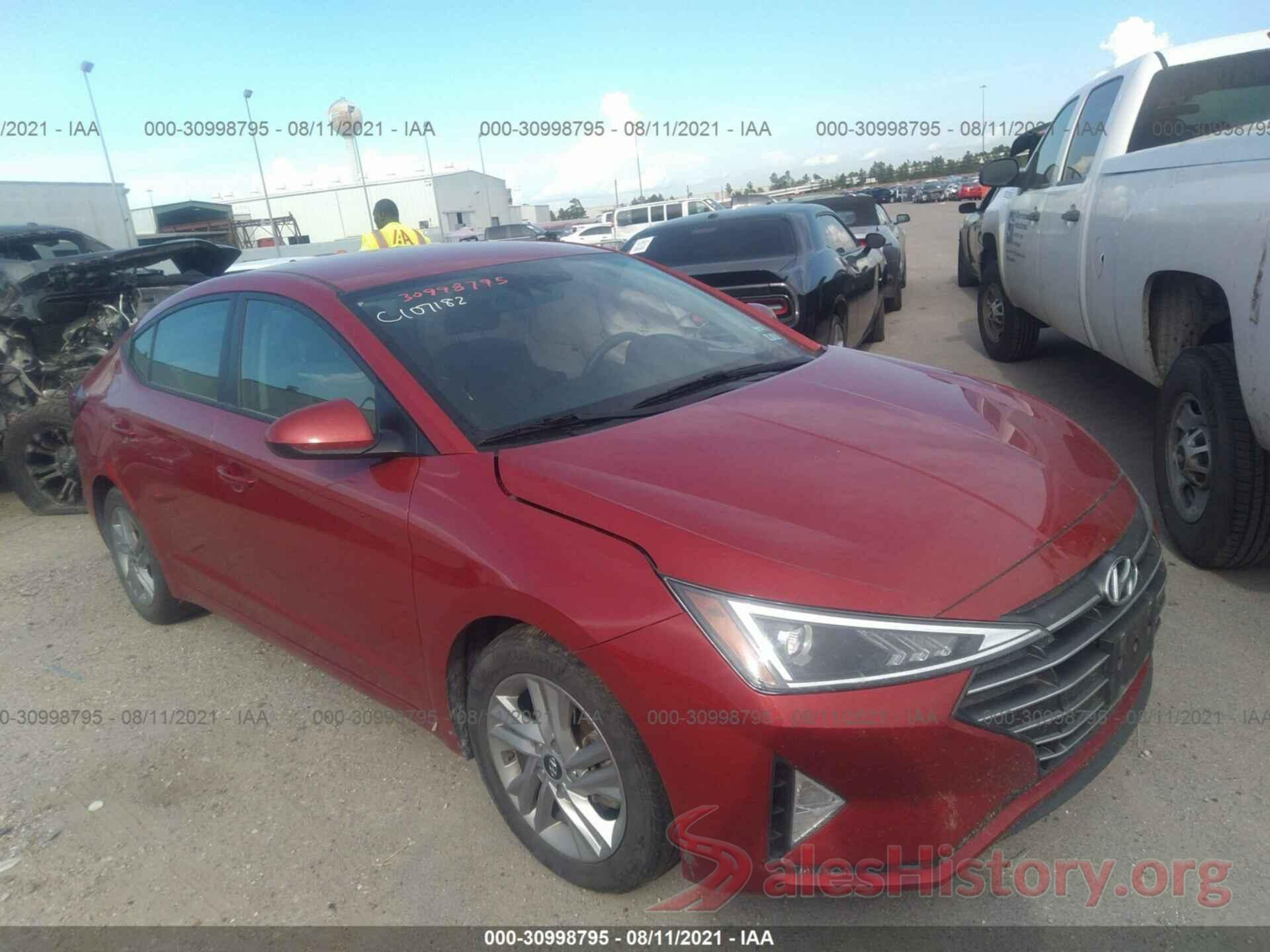 5NPD84LF3LH534697 2020 HYUNDAI ELANTRA