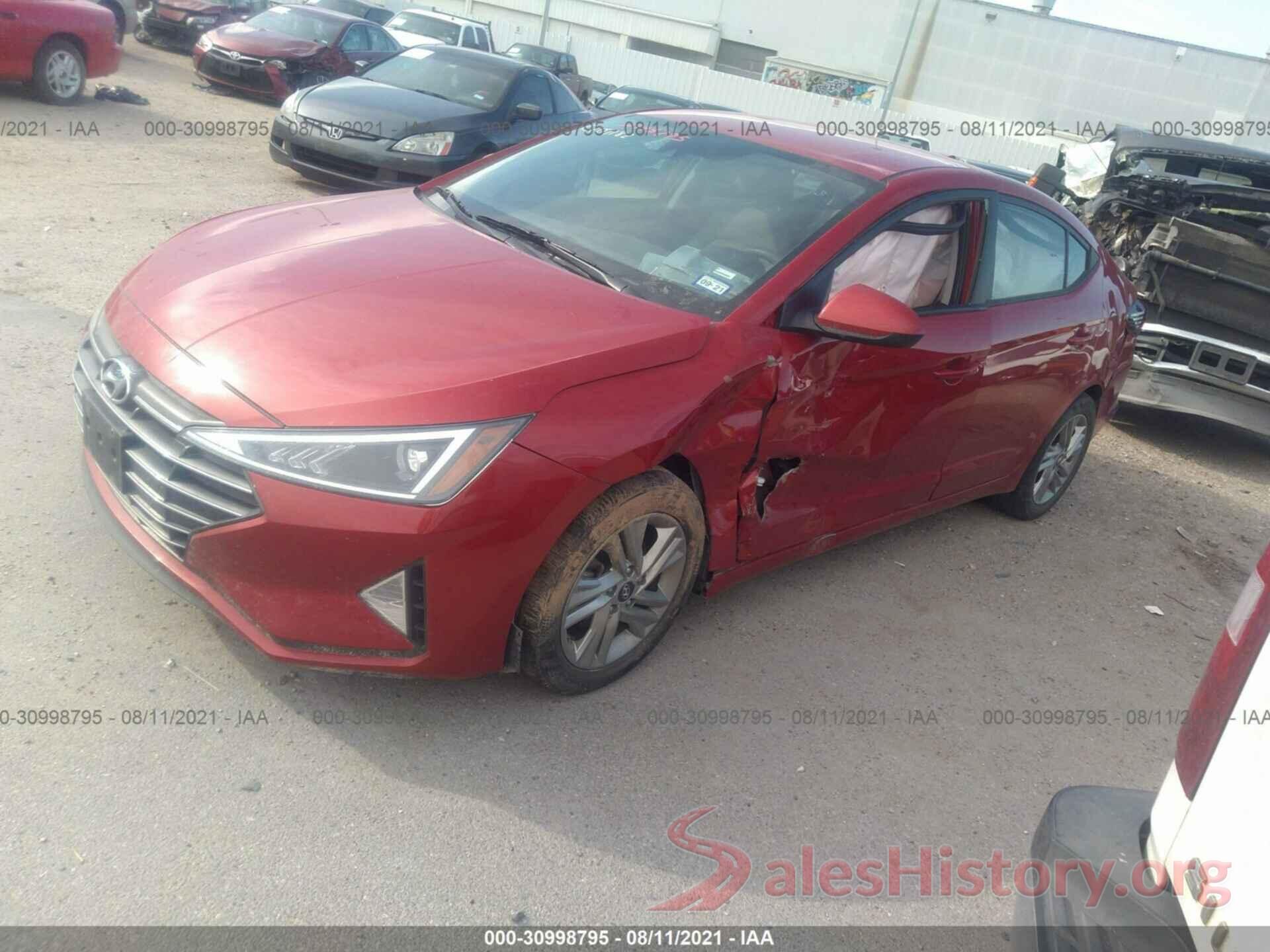 5NPD84LF3LH534697 2020 HYUNDAI ELANTRA